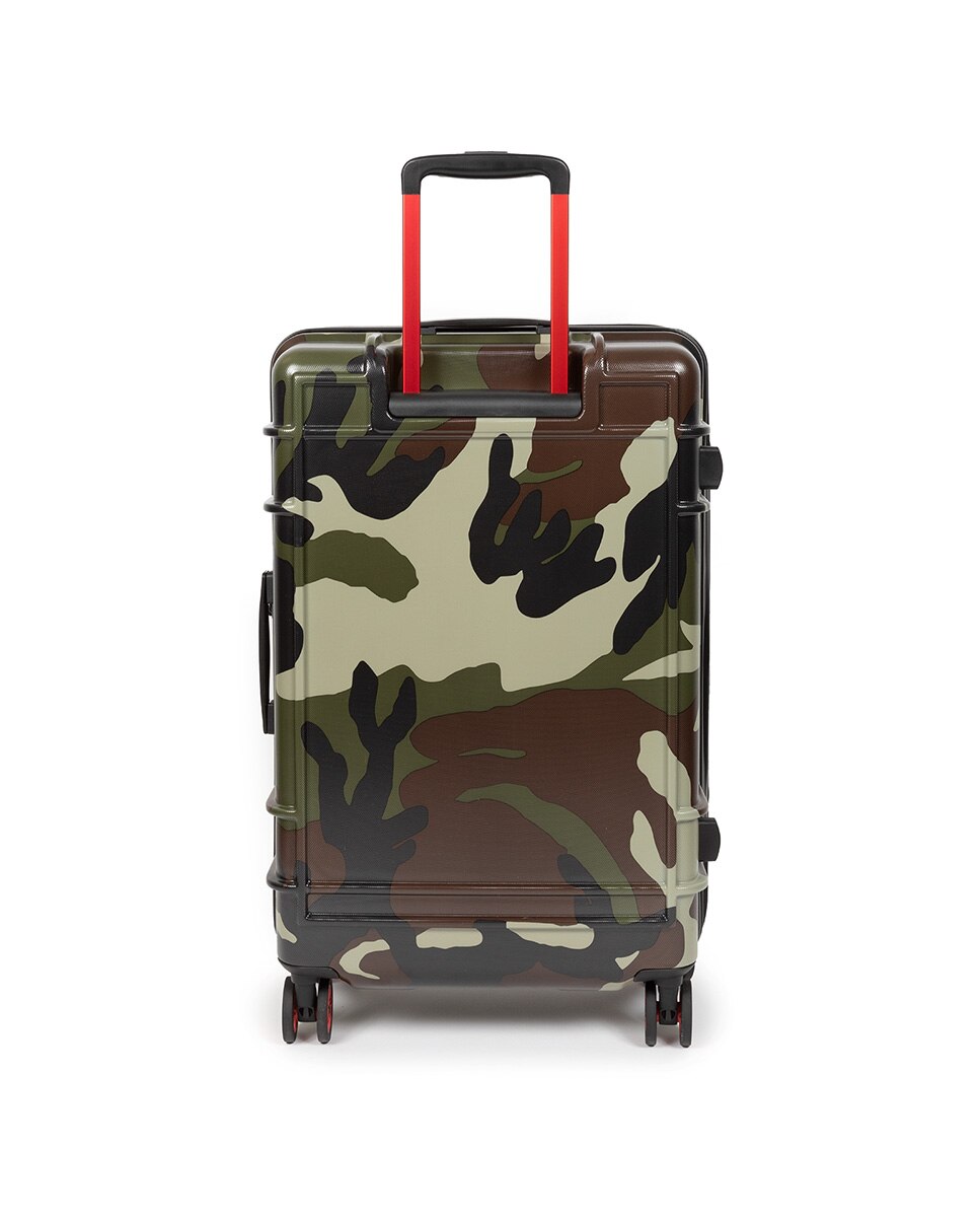 Maleta grande resist'r zip l rígida con capacidad de 90 l - Eastpak - Verde-Marrón Verde-Marrón-3