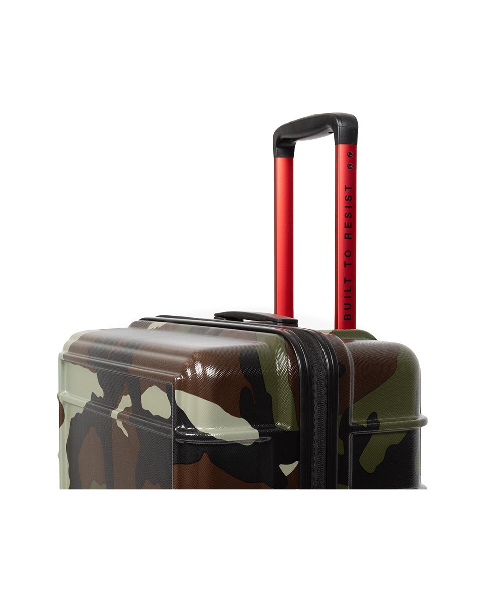 Maleta grande resist'r zip l rígida con capacidad de 90 l - Eastpak - Verde-Marrón Verde-Marrón-5