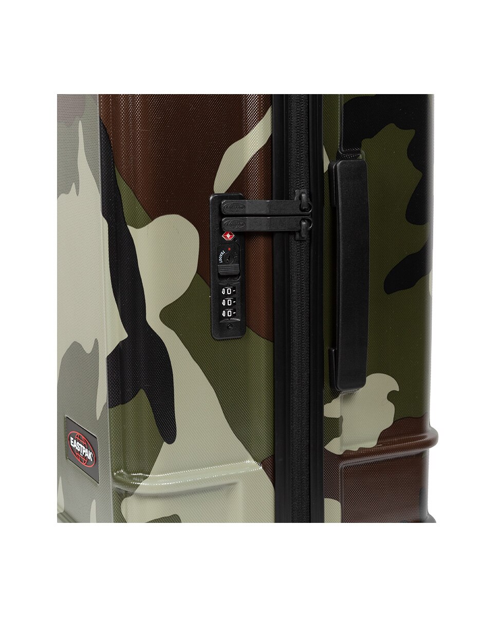 Maleta grande resist'r zip l rígida con capacidad de 90 l - Eastpak - Verde-Marrón Verde-Marrón-6