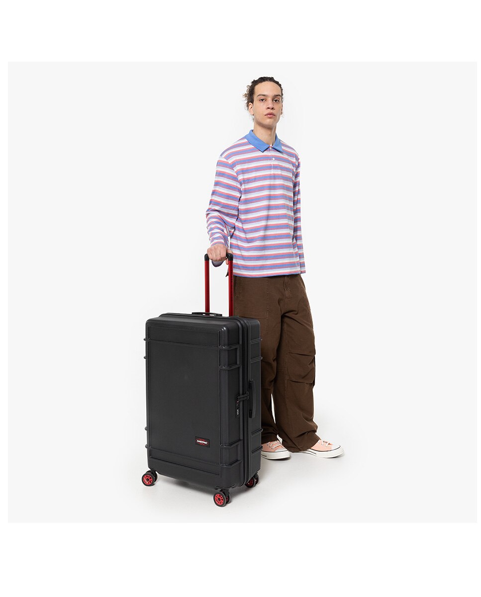 Maleta grande resist'r zip l rígida con capacidad de 90 l - Eastpak - Negro Negro-4