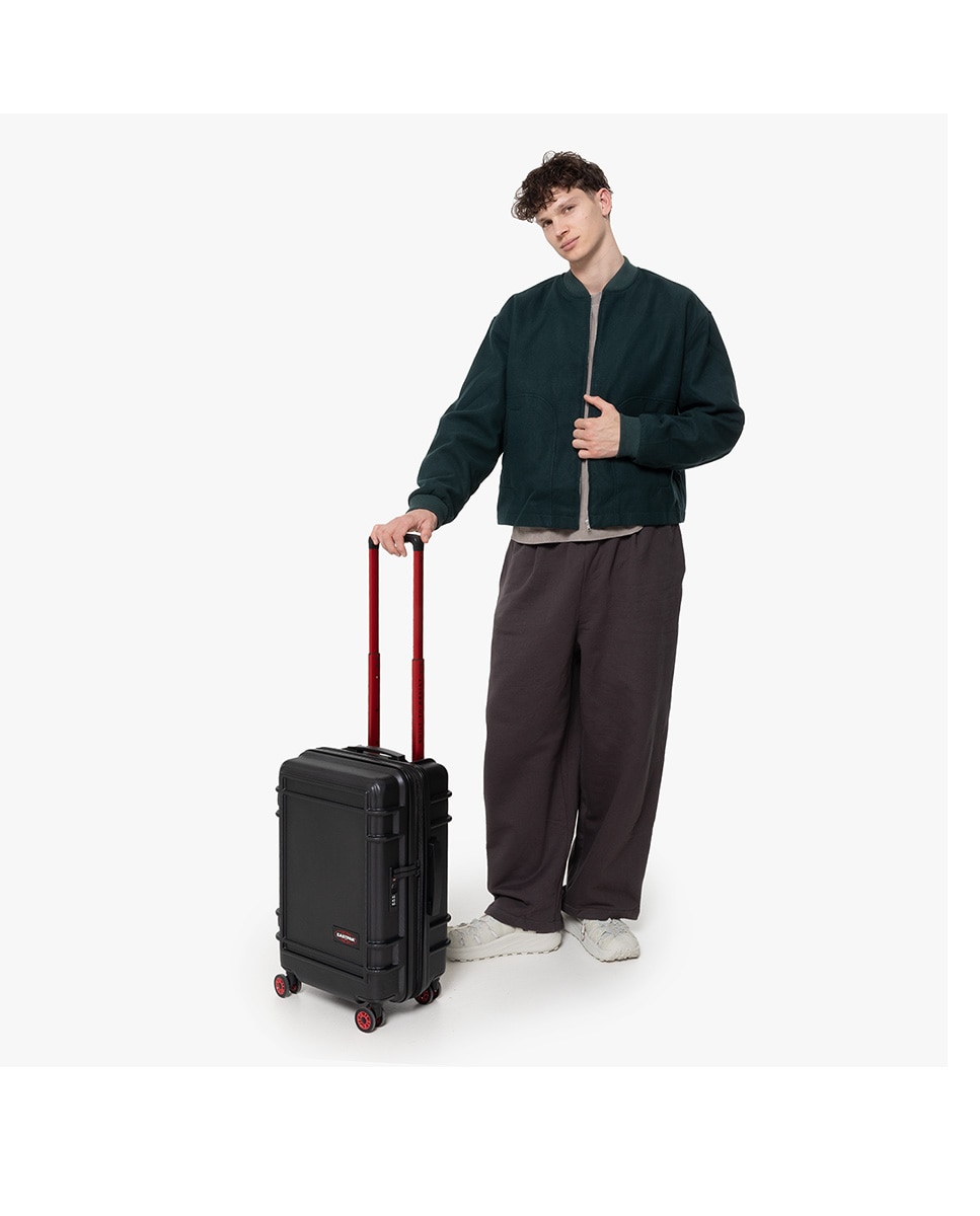 Maleta de cabina expandible resist'r zip s con capacidad hasta hasta 42l - Eastpak - Negro Negro-5
