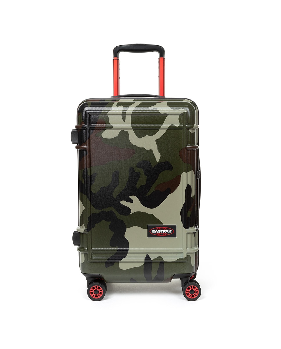 Maleta de cabina expandible resist'r zip s con capacidad hasta hasta 42l - Eastpak - Verde-Marrón Verde-Marrón-1
