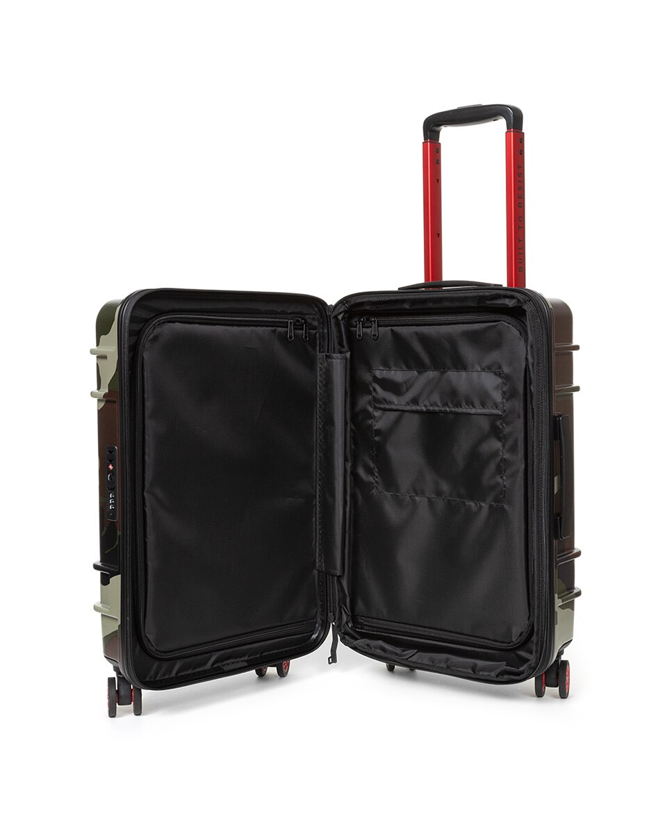 Maleta de cabina expandible resist'r zip s con capacidad hasta hasta 42l - Eastpak - Verde-Marrón Verde-Marrón-3