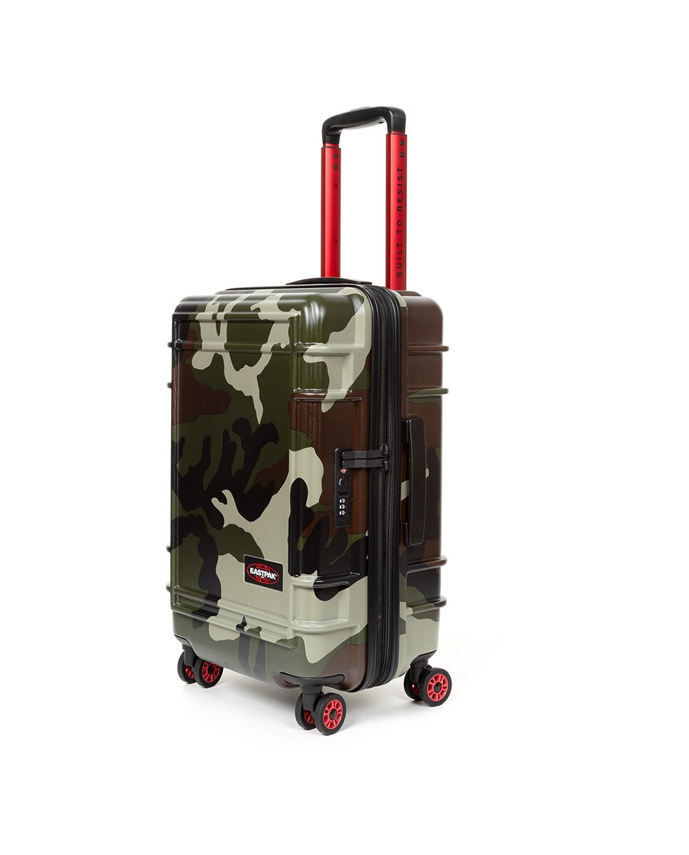 Maleta de cabina expandible resist'r zip s con capacidad hasta hasta 42l - Eastpak - Verde-Marrón Verde-Marrón-6