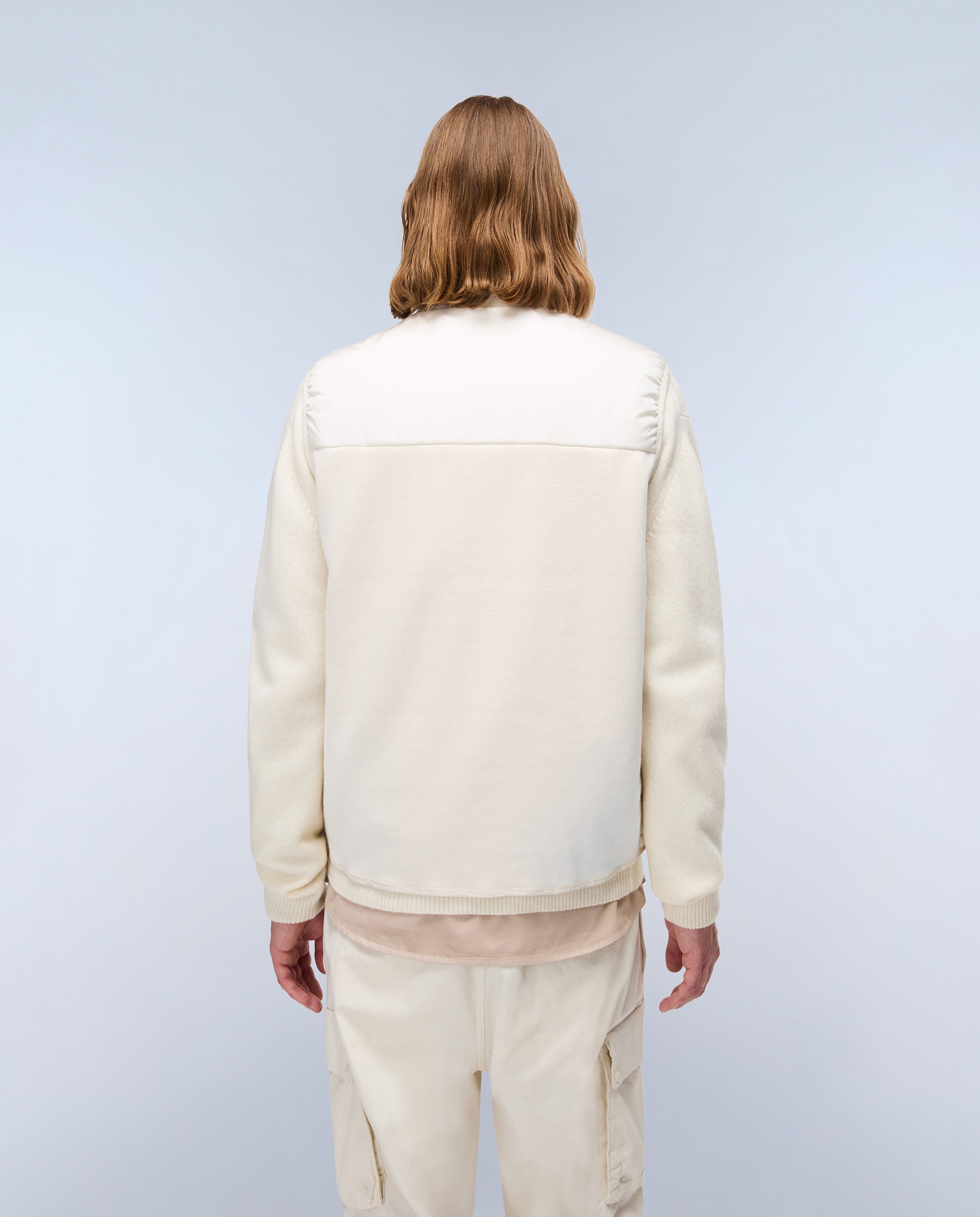 Chaleco de hombre guateado - Napapijri - Beige Beige-3