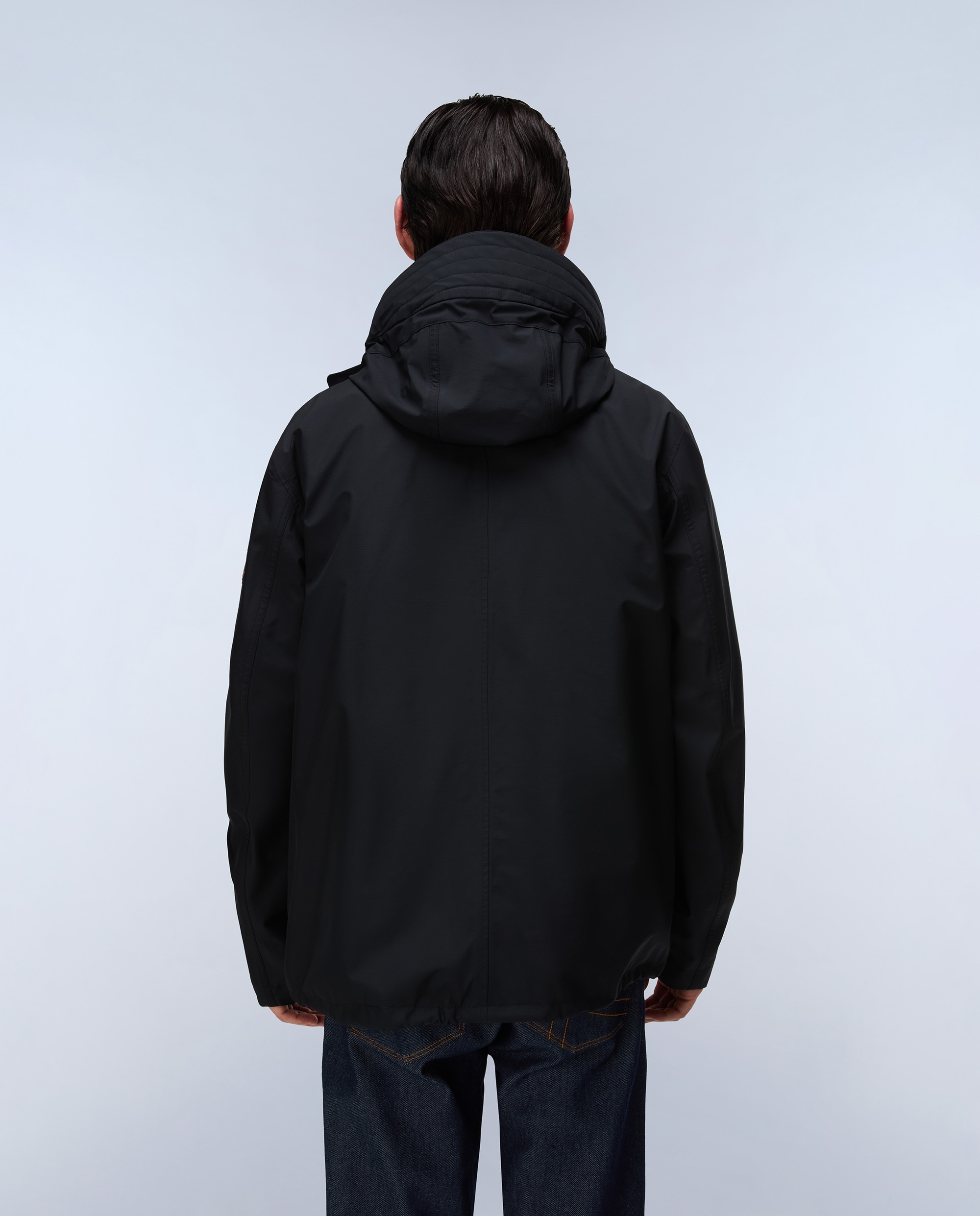 Imagen 5 de Parka de hombre pilloz 3 en 1 impermeable con capucha ajustable - Napapijri - Negro Negro