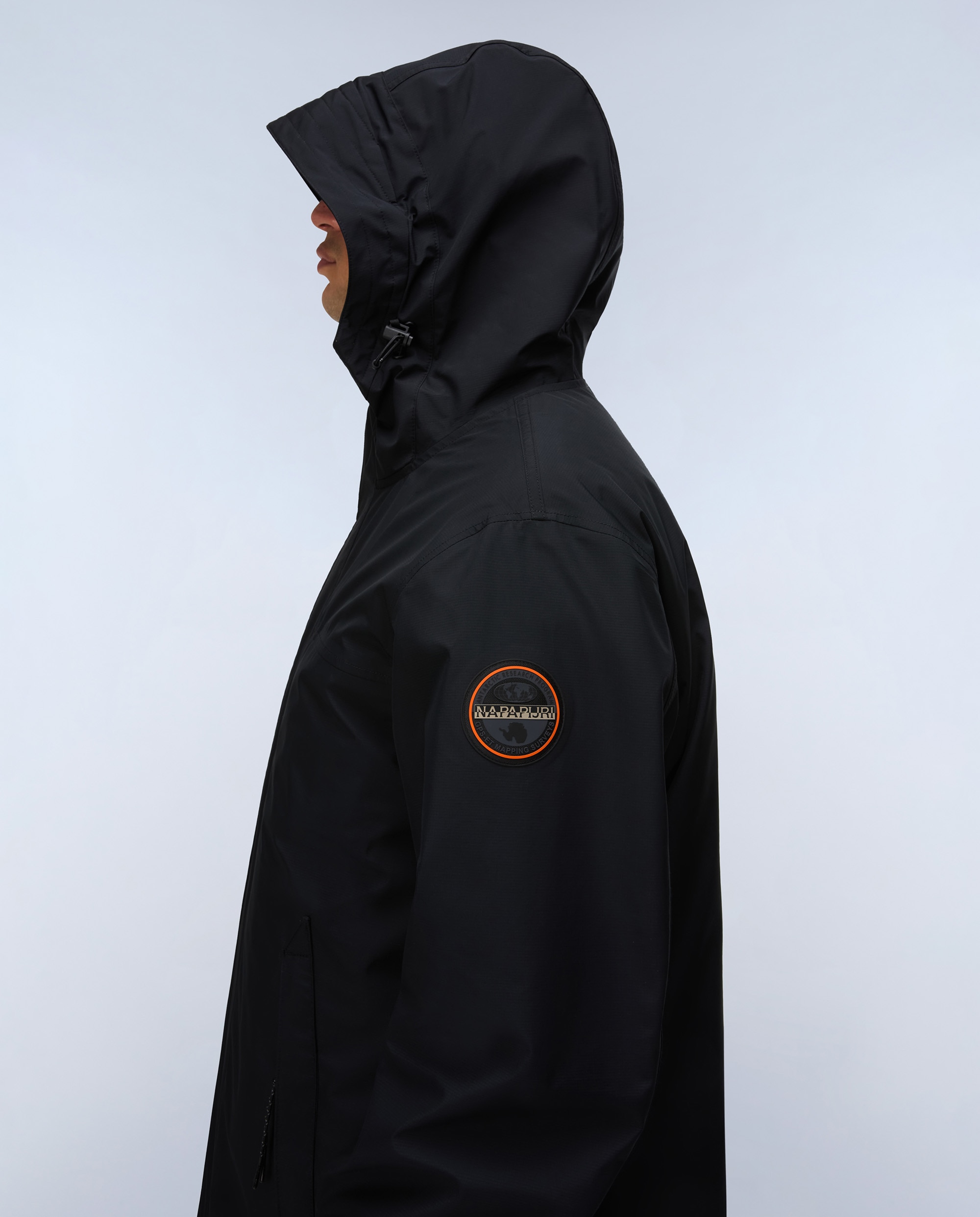 Imagen 6 de Parka de hombre pilloz 3 en 1 impermeable con capucha ajustable - Napapijri - Negro Negro