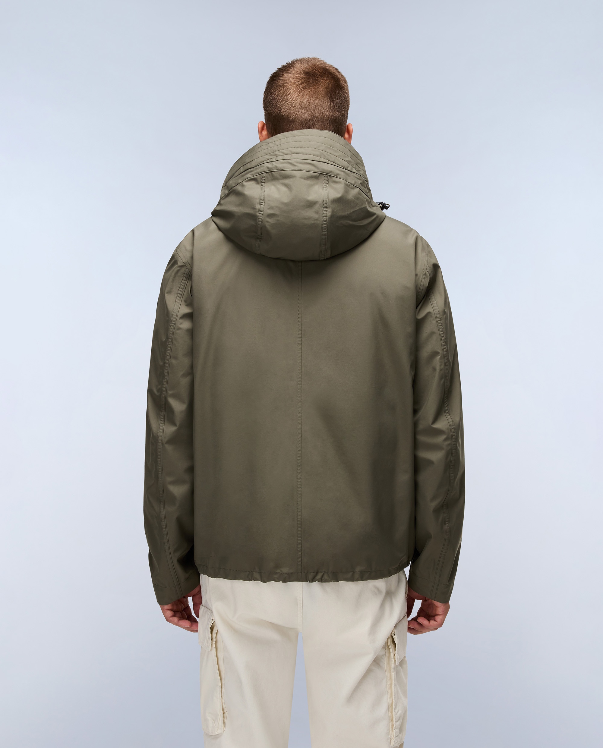 Imagen 2 de Parka de hombre pilloz 3 en 1 impermeable con capucha ajustable - Napapijri - Verde oscuro Verde oscuro