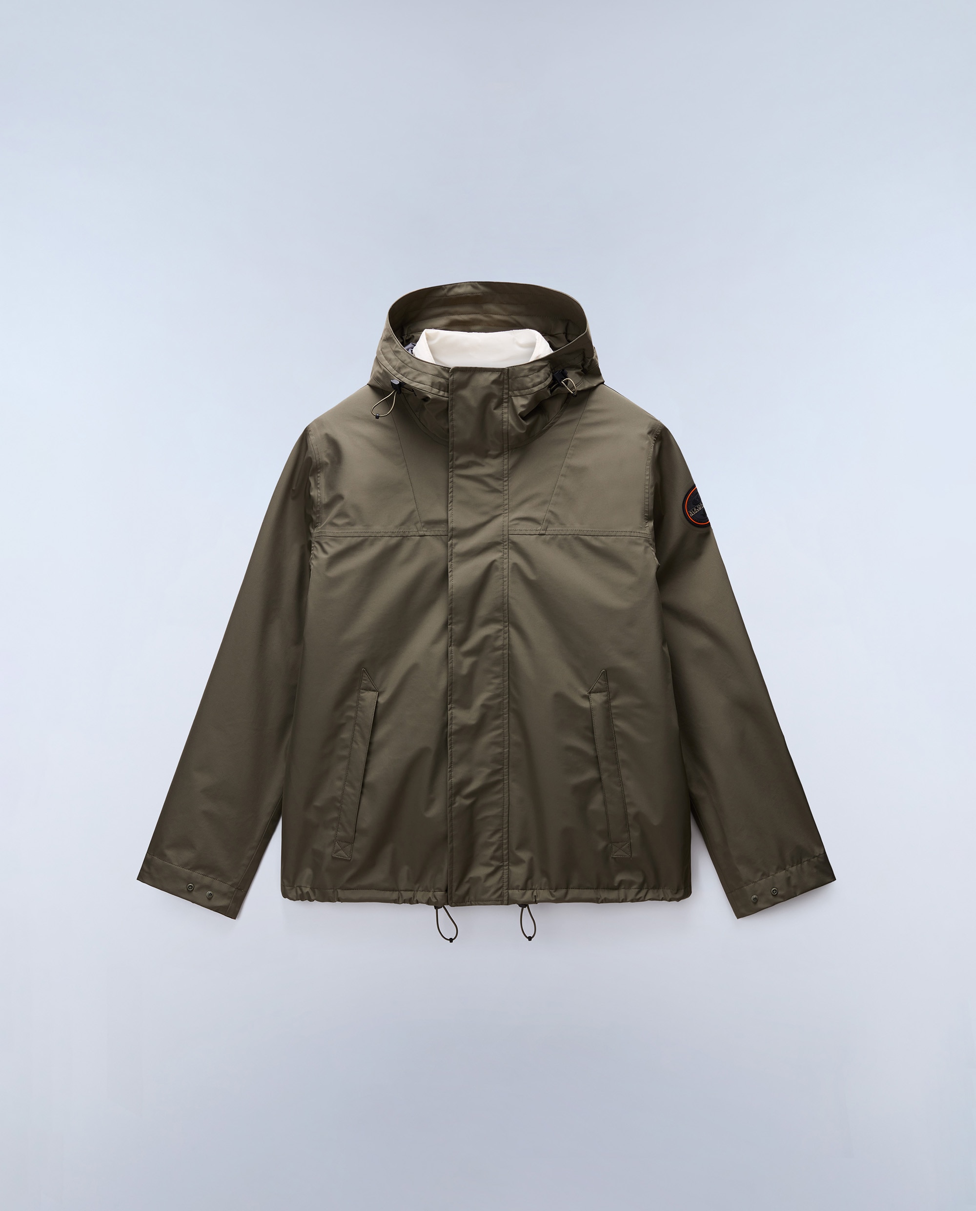 Imagen 4 de Parka de hombre pilloz 3 en 1 impermeable con capucha ajustable - Napapijri - Verde oscuro Verde oscuro