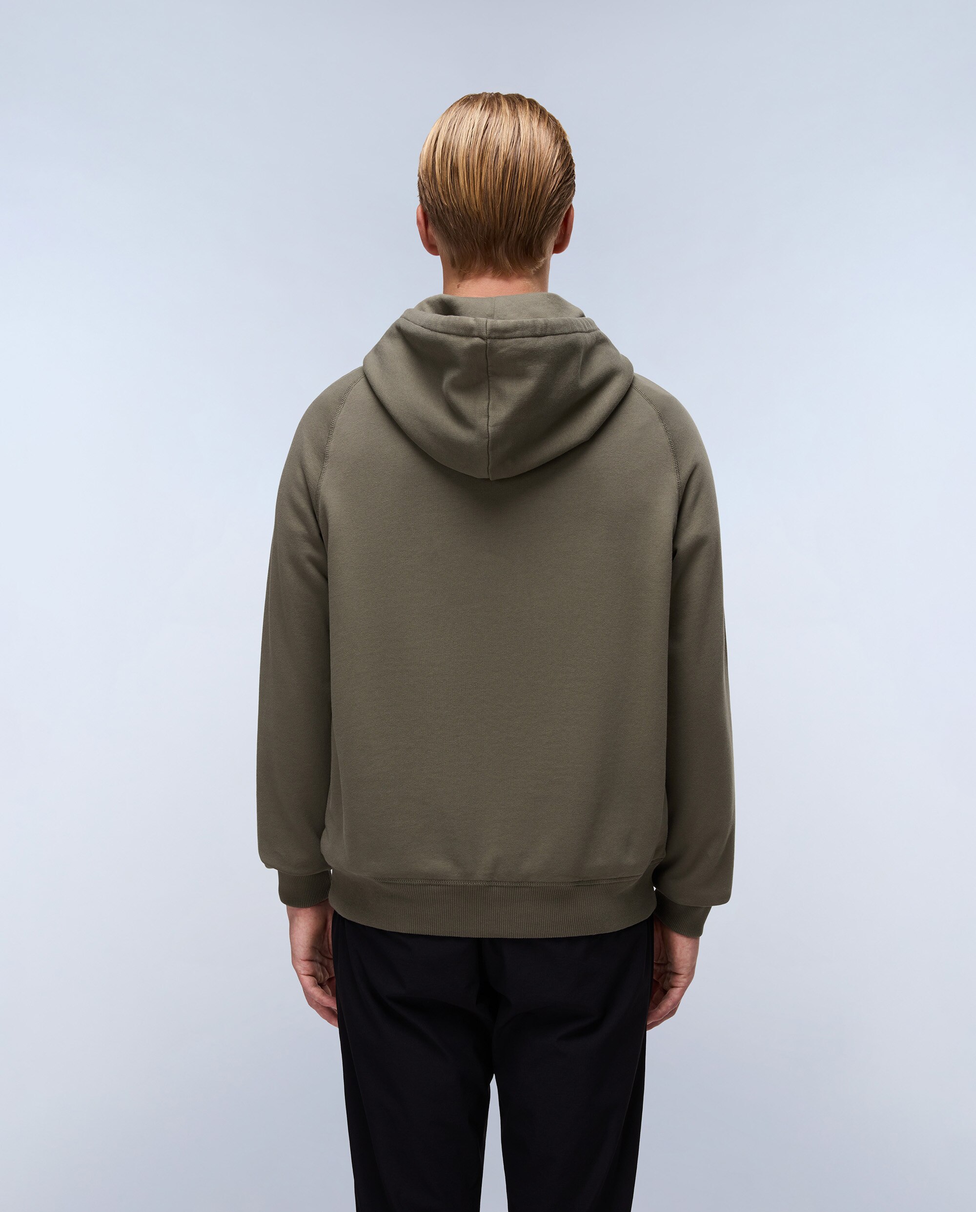 Sudadera de hombre con capucha - Napapijri - Verde militar Verde militar-3