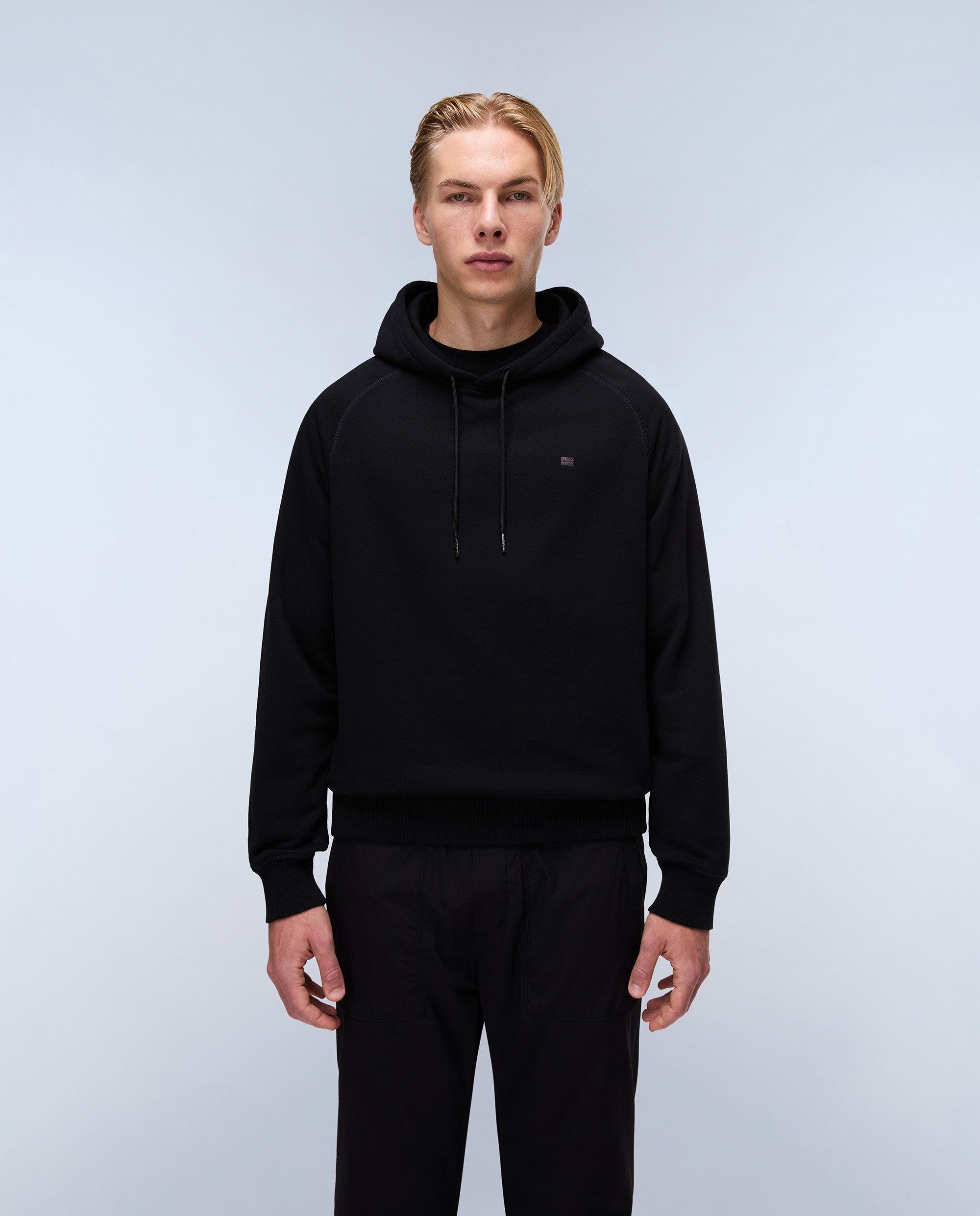 Sudadera de hombre con capucha - Napapijri - Negro Negro-1
