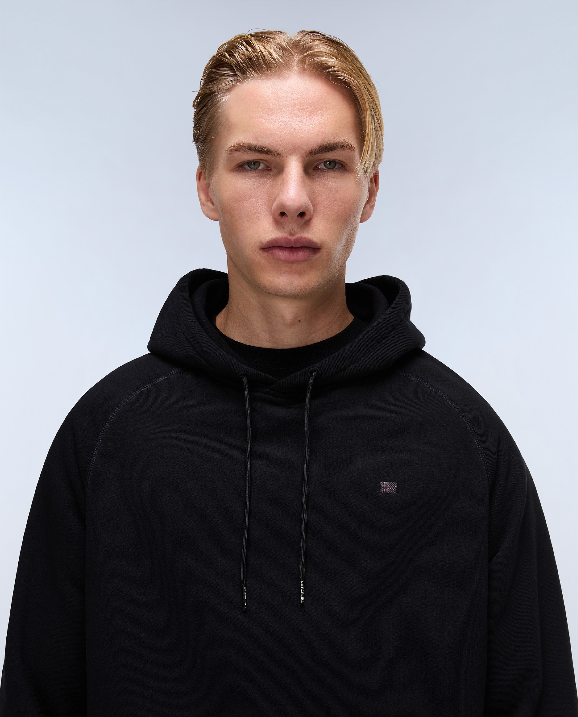 Sudadera de hombre con capucha - Napapijri - Negro Negro-2