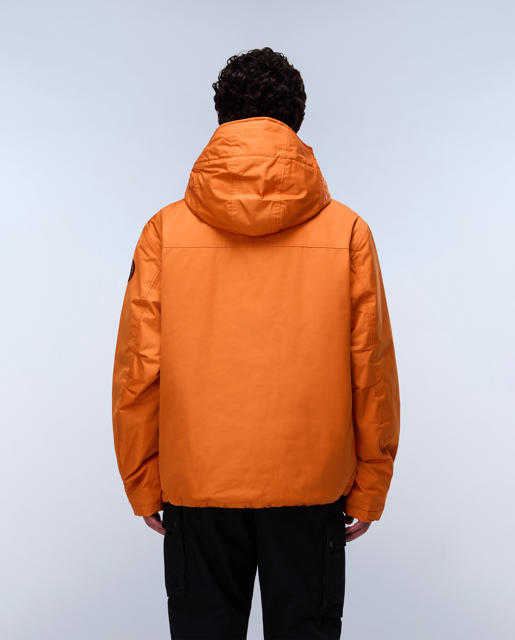 Parka de hombre Rainforest acolchada Naranja fuerte Napapijri · El