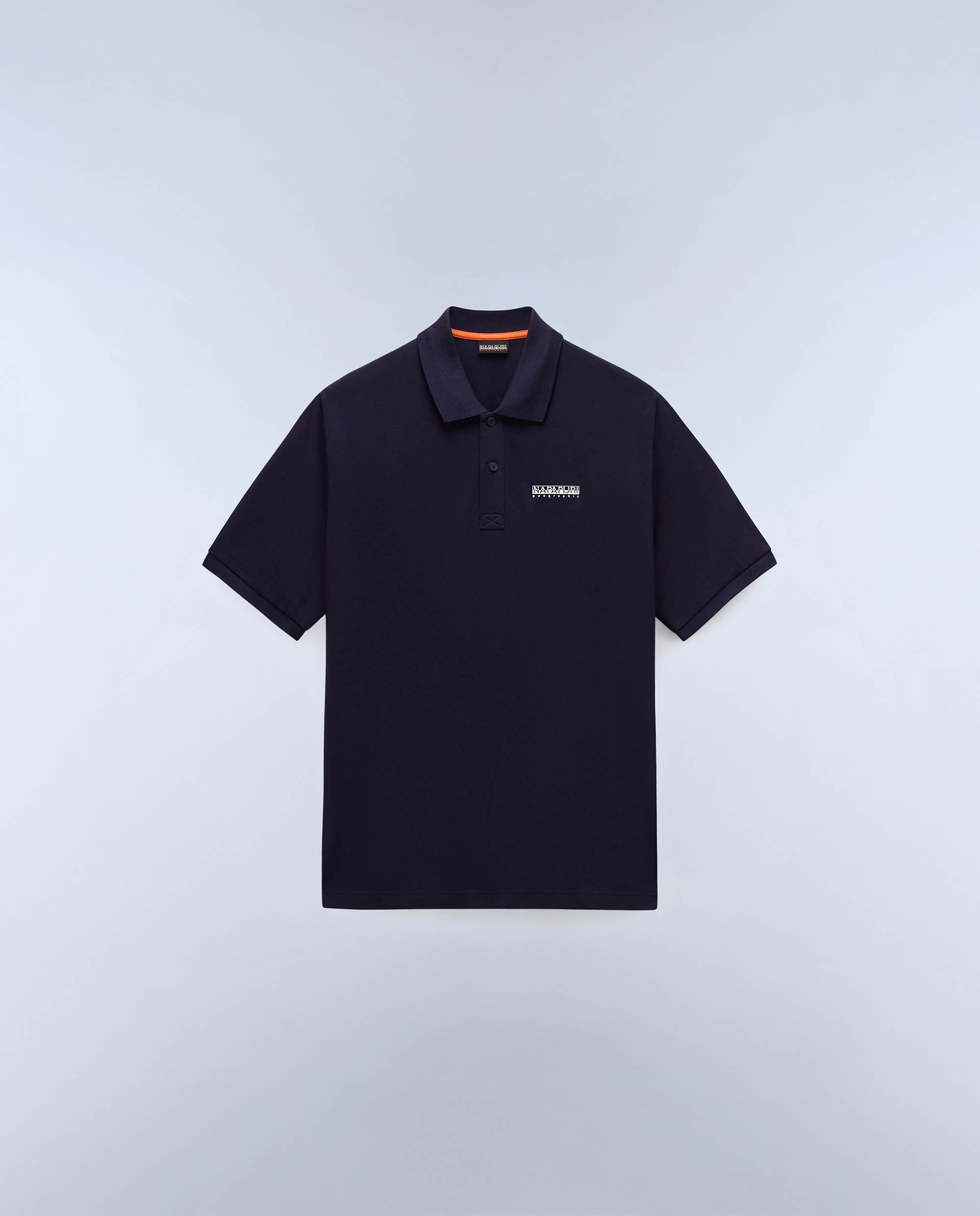 Polo de hombre small box de manga corta - Napapijri - Azul marino Azul marino-5