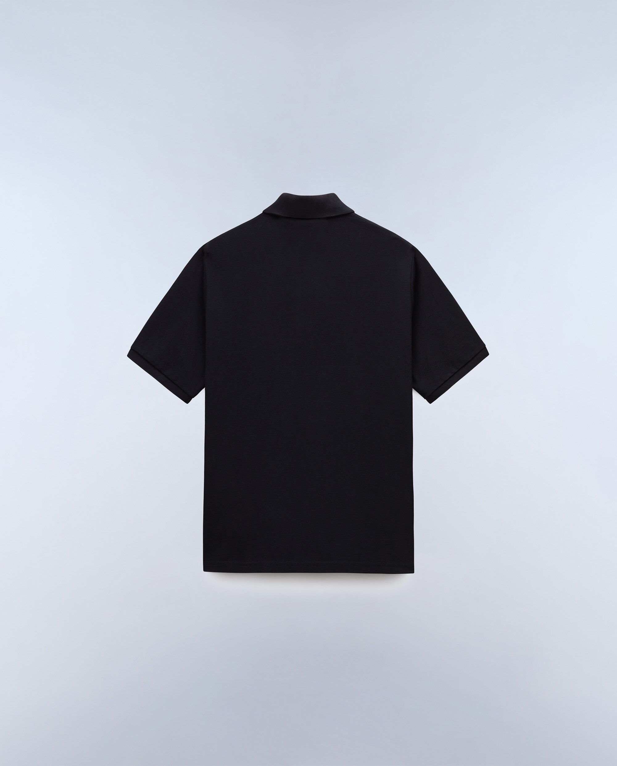 Polo de hombre small box de manga corta - Napapijri - Negro Negro-4