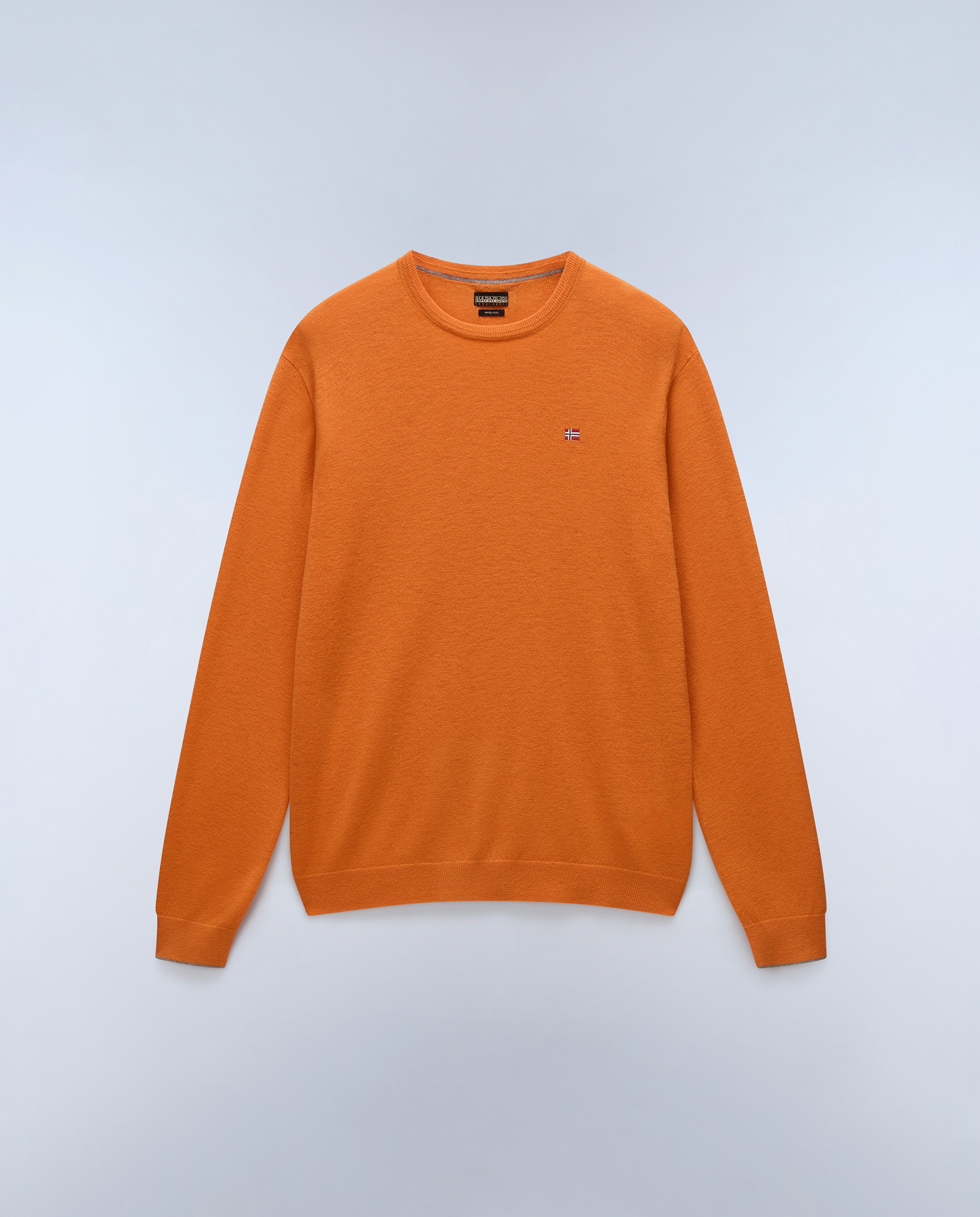 Jersey de hombre damavand c 4 de cuello redondo - Napapijri - Naranja Naranja-6