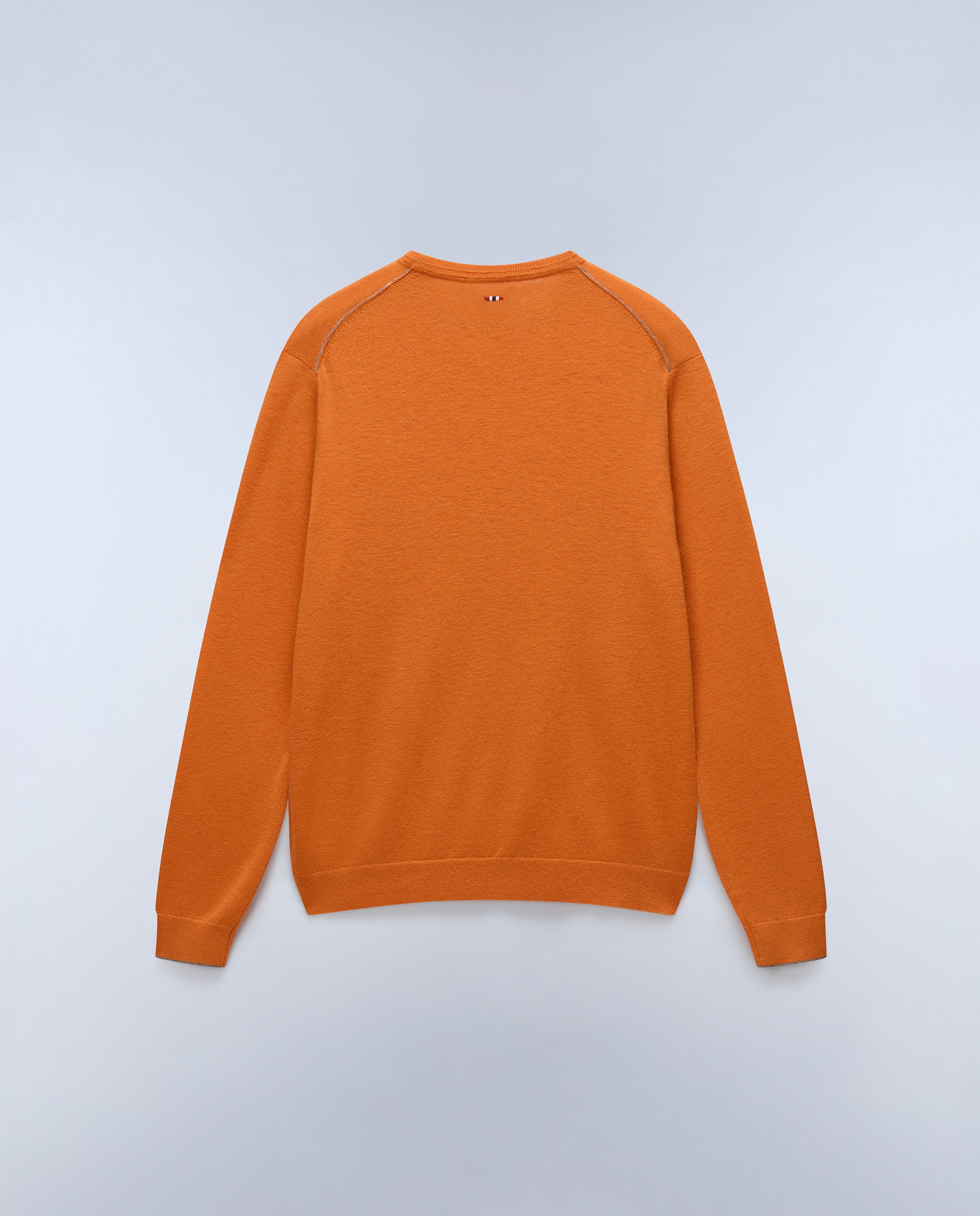 Jersey de hombre damavand c 4 de cuello redondo - Napapijri - Naranja Naranja-5