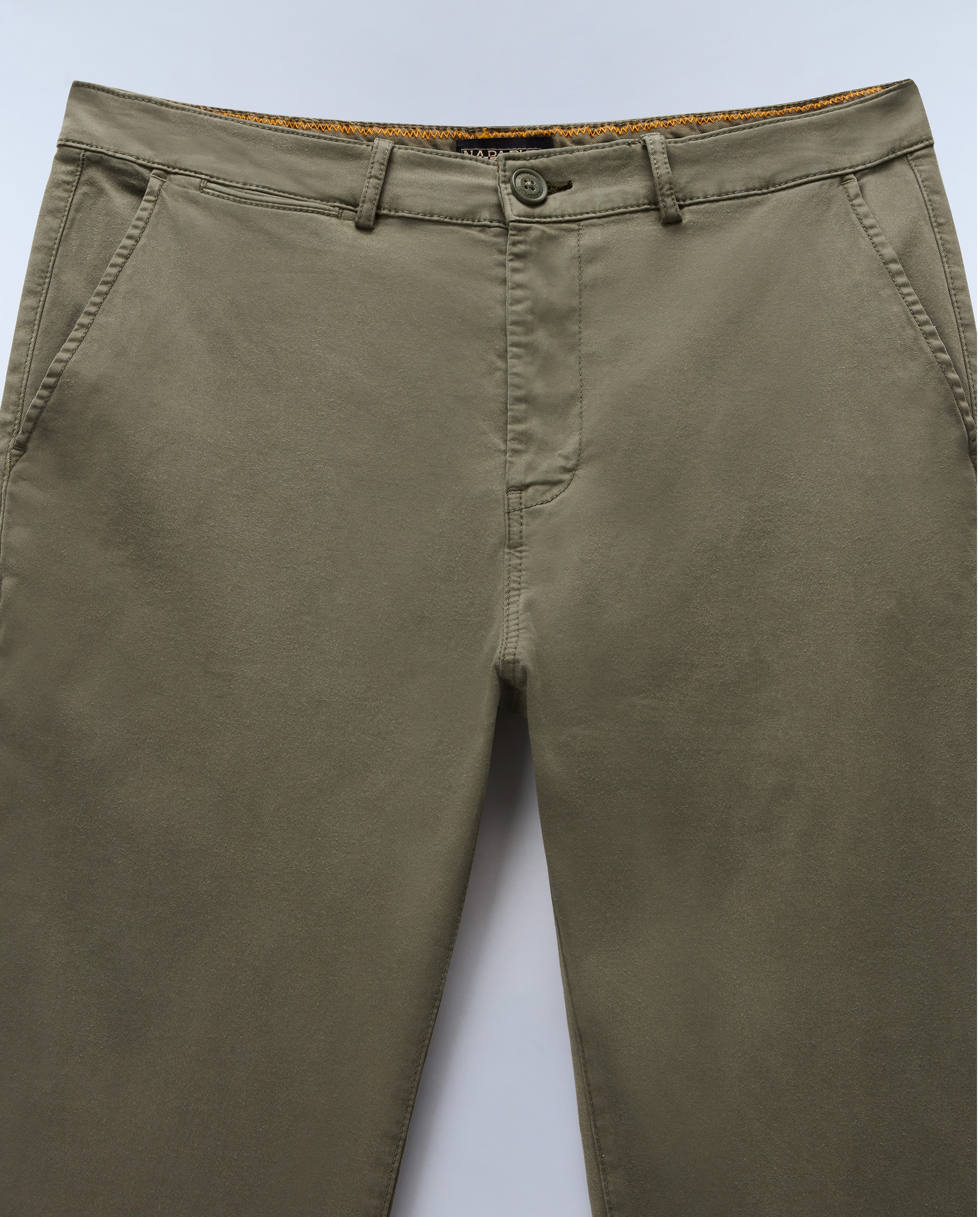 Chino de hombre de corte regular - Napapijri - Verde Oliva Verde Oliva-6