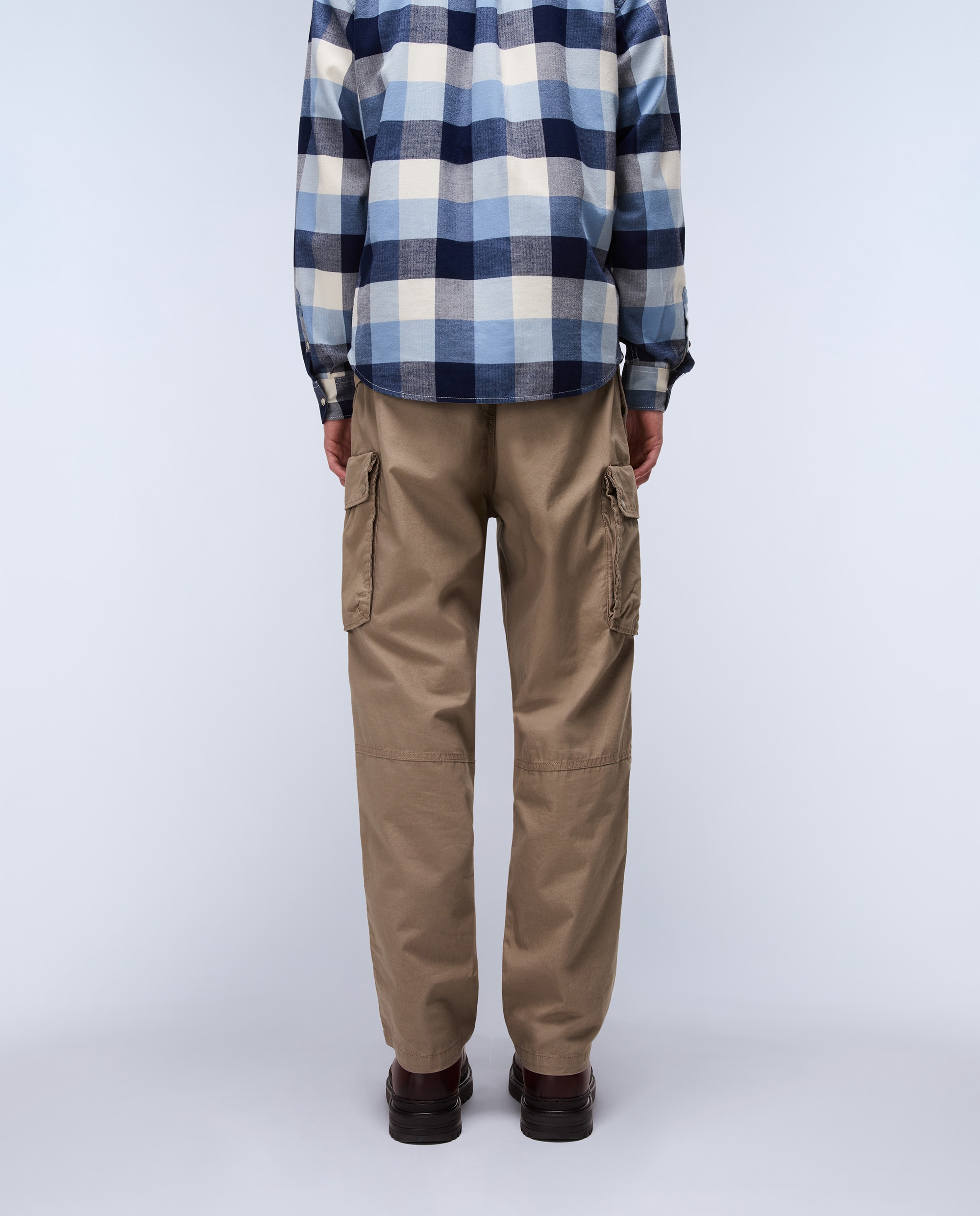 Pantalón cargo de hombre tures de corte relaxed - Napapijri - Marrón claro Marrón claro-2