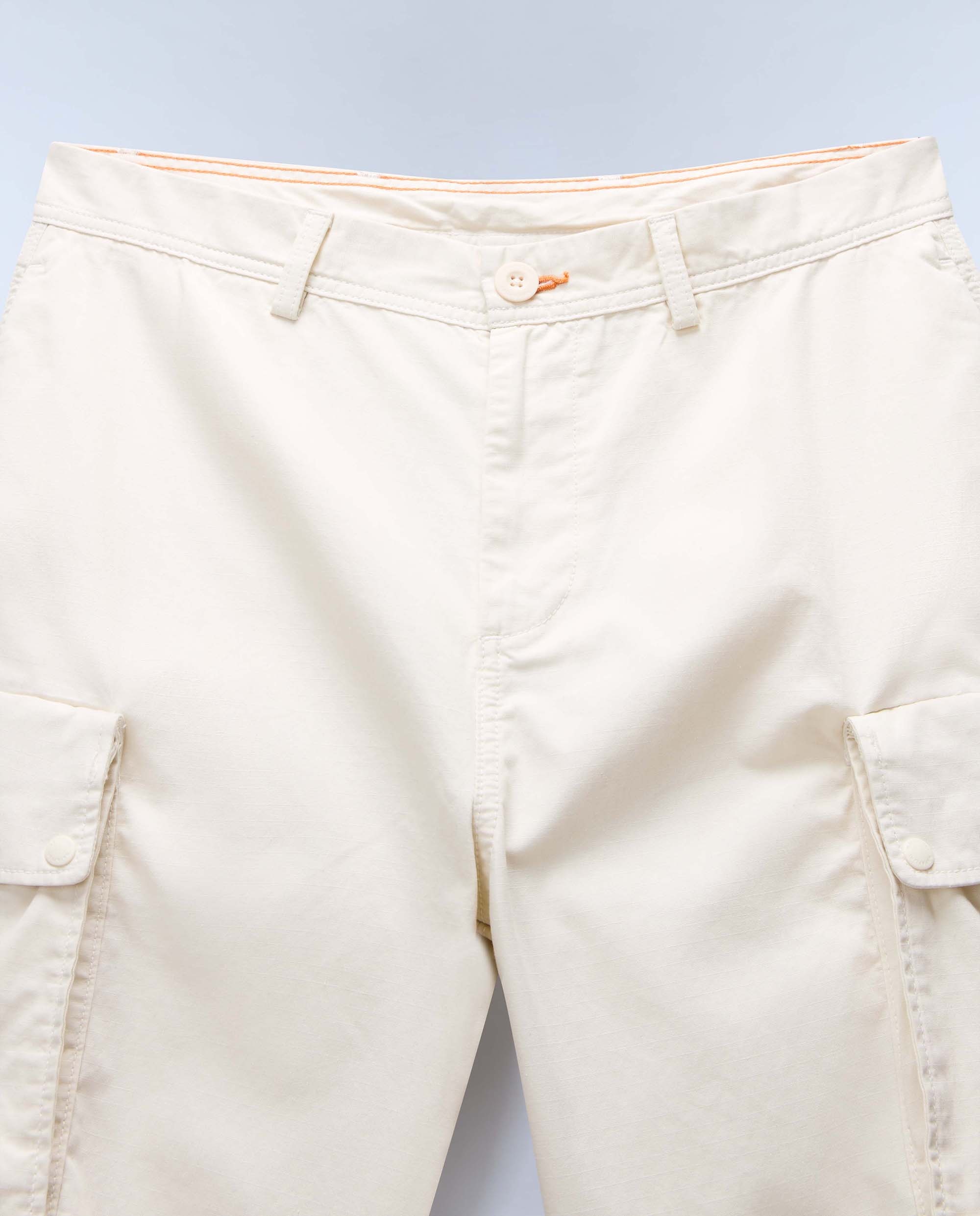 Pantalón cargo de hombre tures de corte relaxed - Napapijri - Beige Beige-4