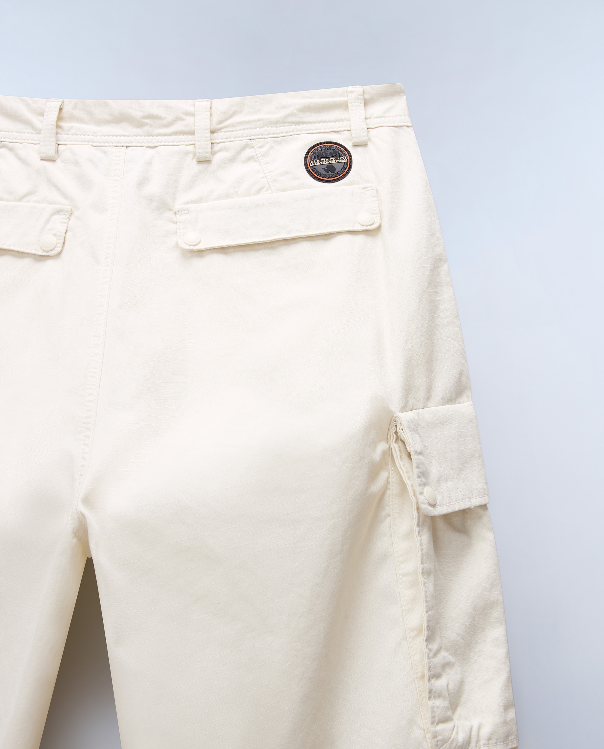 Pantalón cargo de hombre tures de corte relaxed - Napapijri - Beige Beige-6
