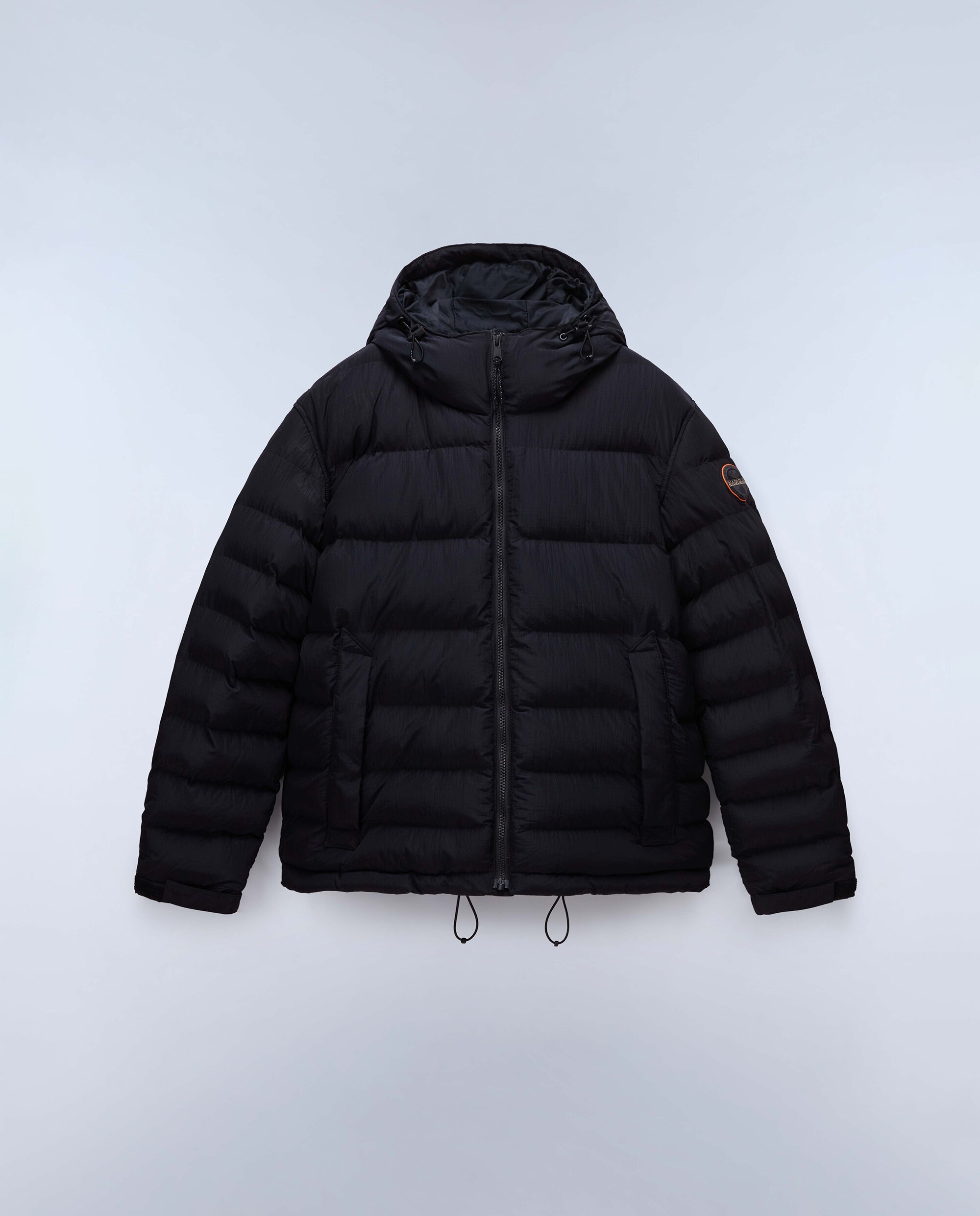 Plumífero de hombre acolchado con capucha - Napapijri - Negro Negro-4