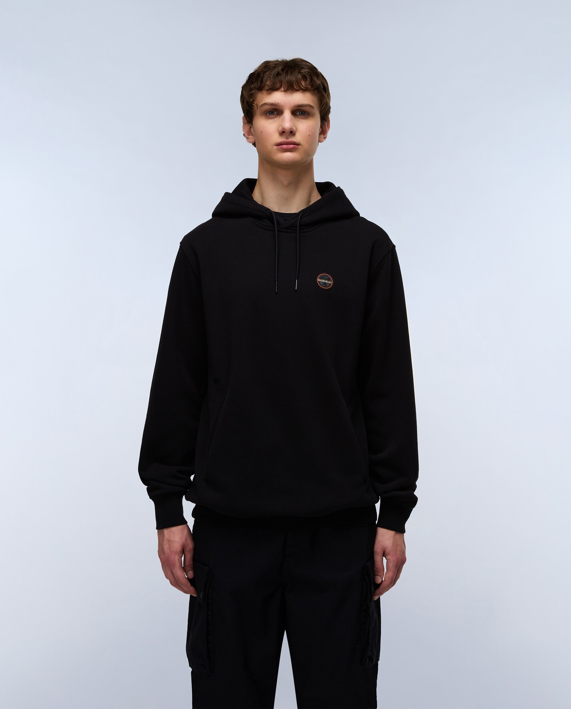 Imagen 0 de Sudadera de hombre con capucha Negro