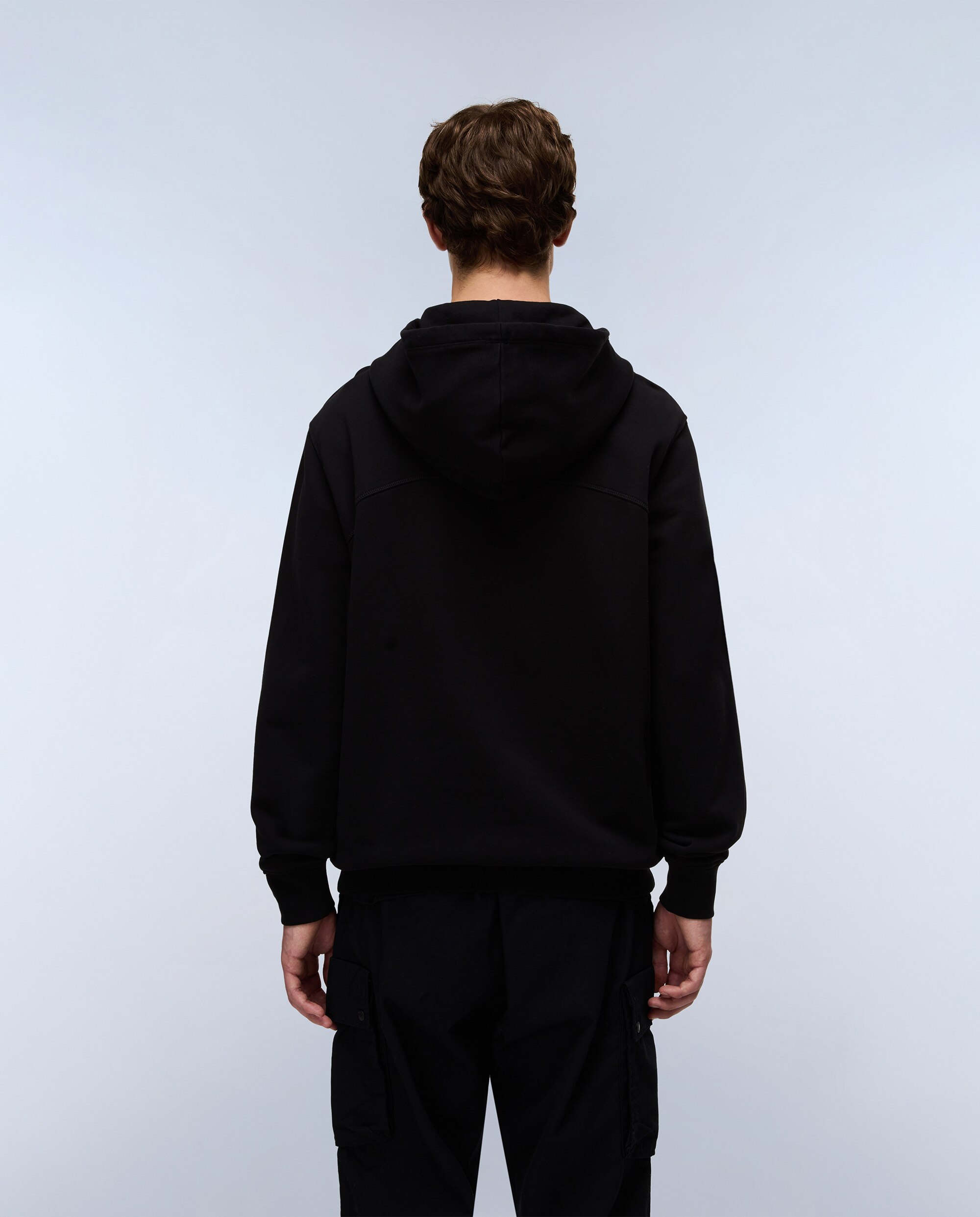 Sudadera de hombre con capucha - Napapijri - Negro Negro-2