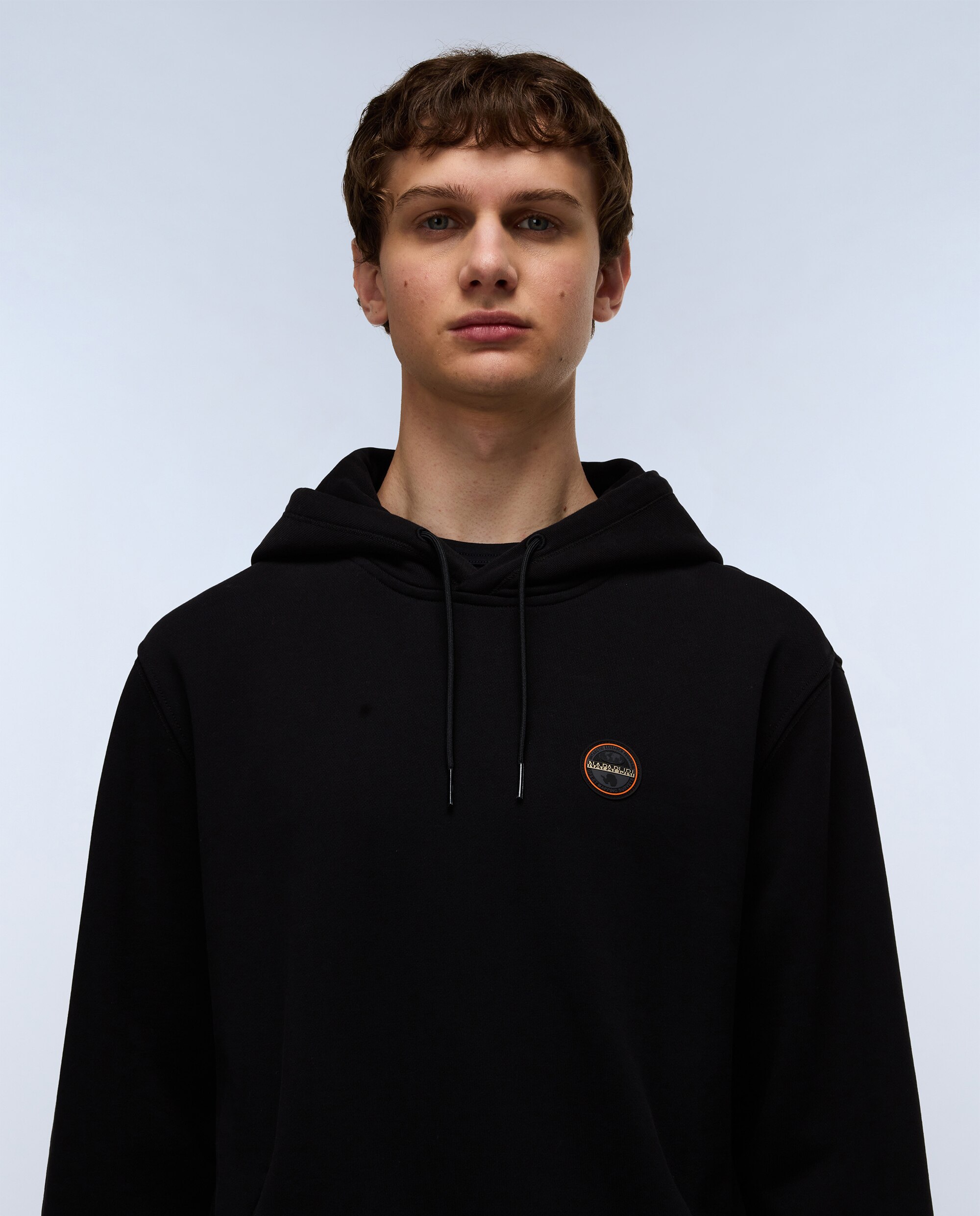 Sudadera de hombre con capucha - Napapijri - Negro Negro-3