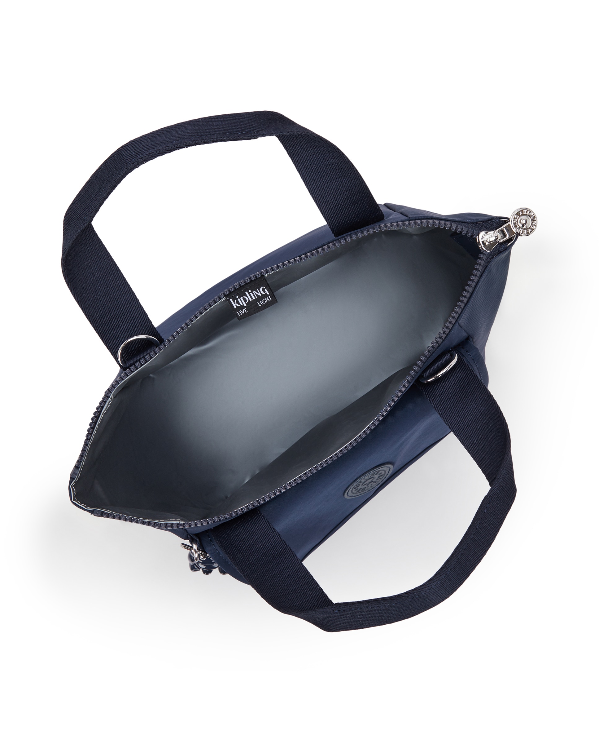 Bolsa de almuerzo con asa bandolera extraíble y bolsillo frontal - Kipling - Azul oscuro Azul oscuro-2