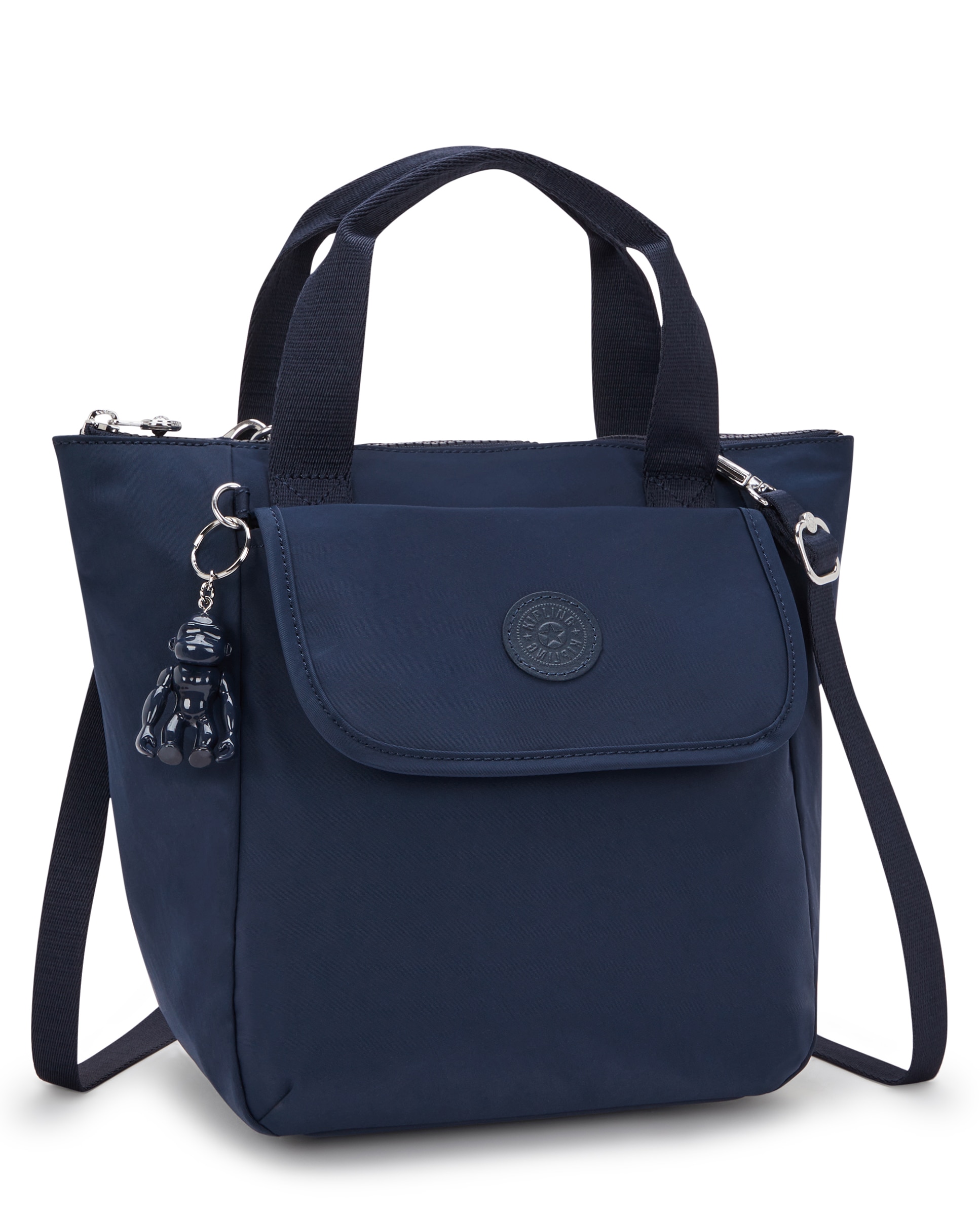 Bolsa de almuerzo con asa bandolera extraíble y bolsillo frontal - Kipling - Azul oscuro Azul oscuro-4