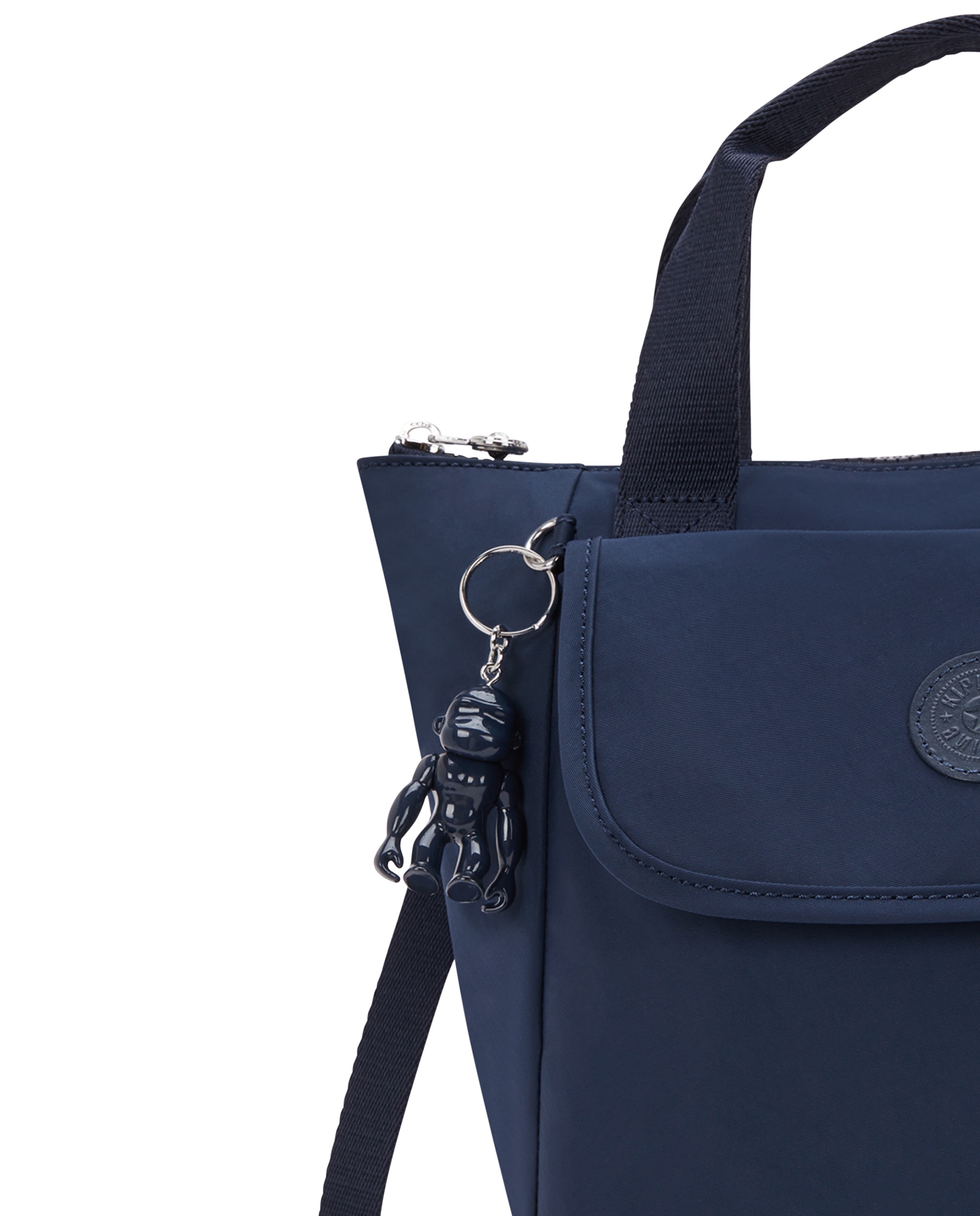 Bolsa de almuerzo con asa bandolera extraíble y bolsillo frontal - Kipling - Azul oscuro Azul oscuro-5
