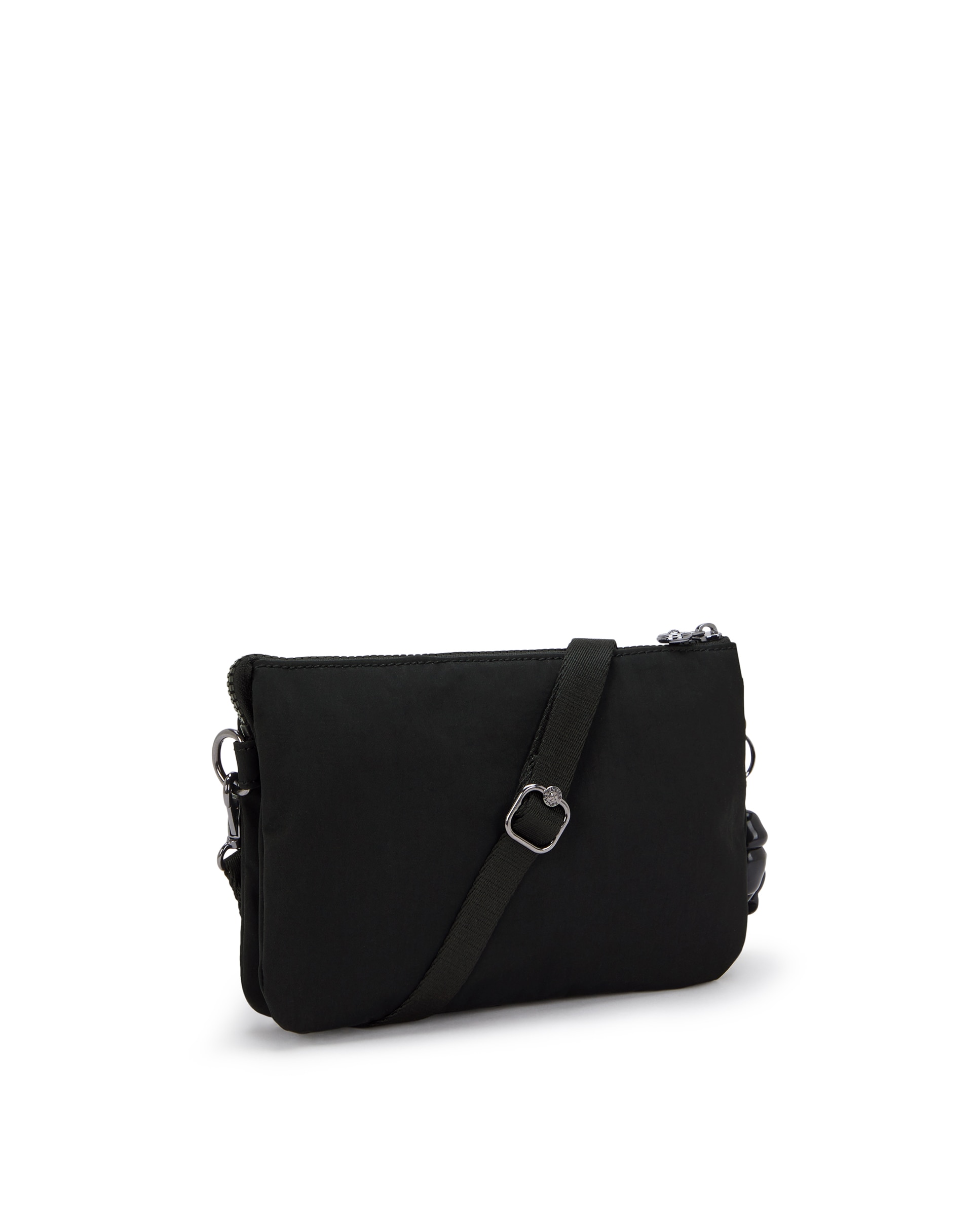 Bandolera de mujer pequeña con cremallera y correa extraíble - Kipling - Negro Negro-5
