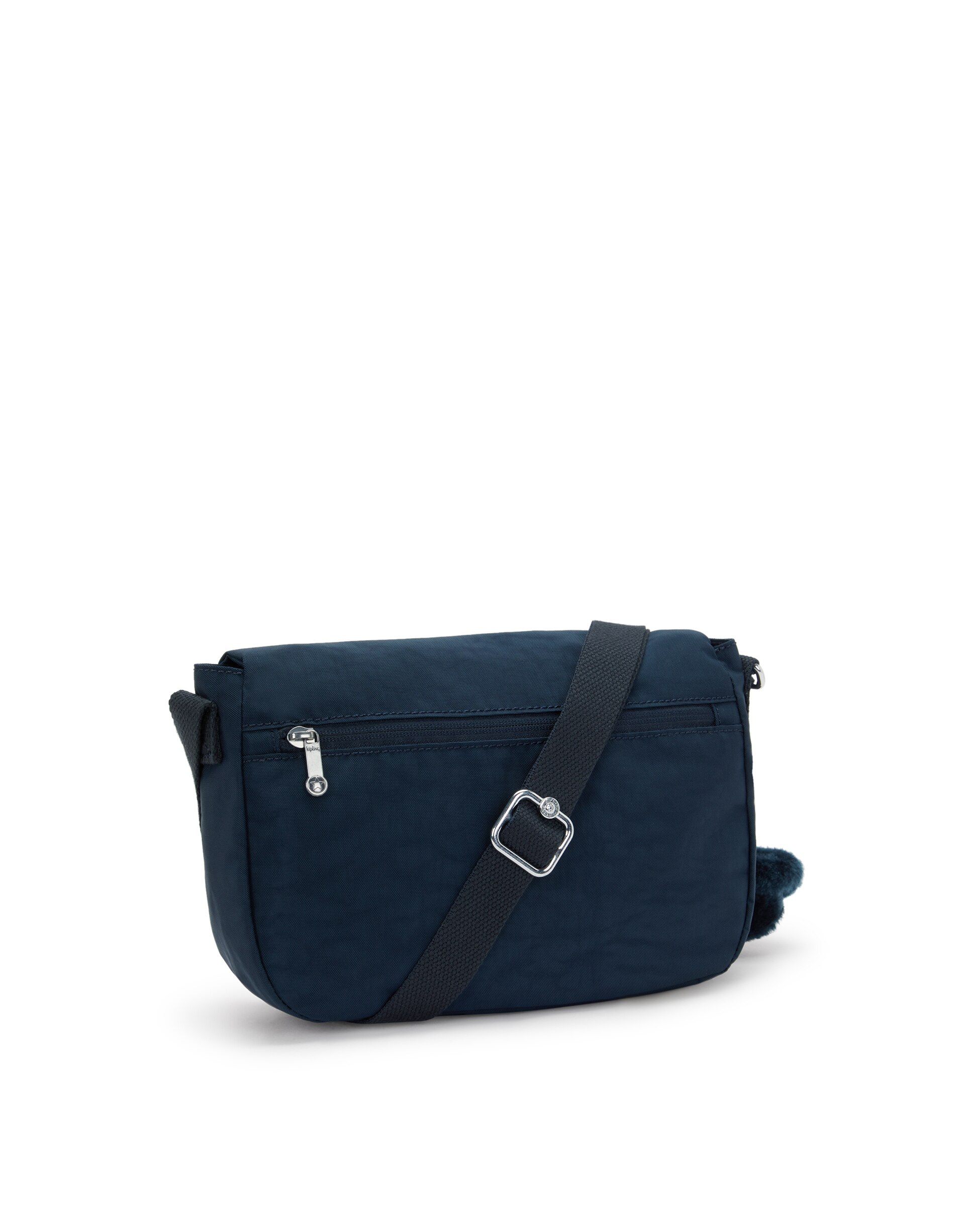 Bandolera de mujer pequeña son solapa y llavero - Kipling - Azul marino Azul marino-3