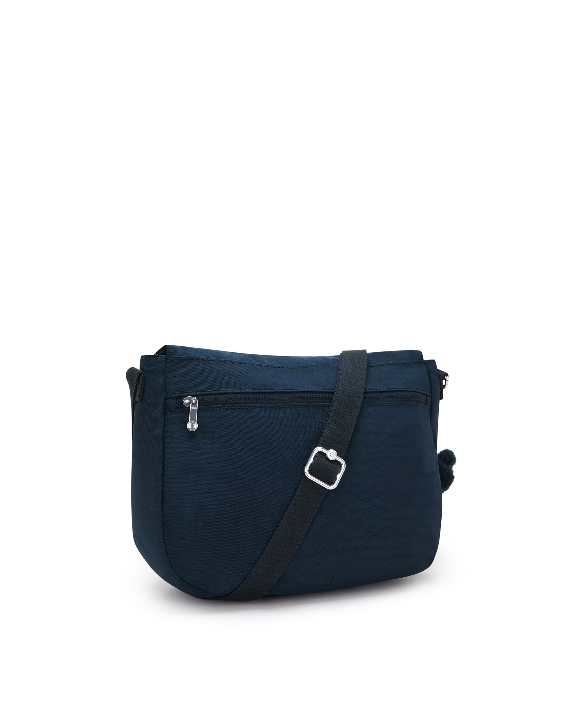 Bandolera de mujer mediana son solapa y llavero - Kipling - Azul marino Azul marino-3