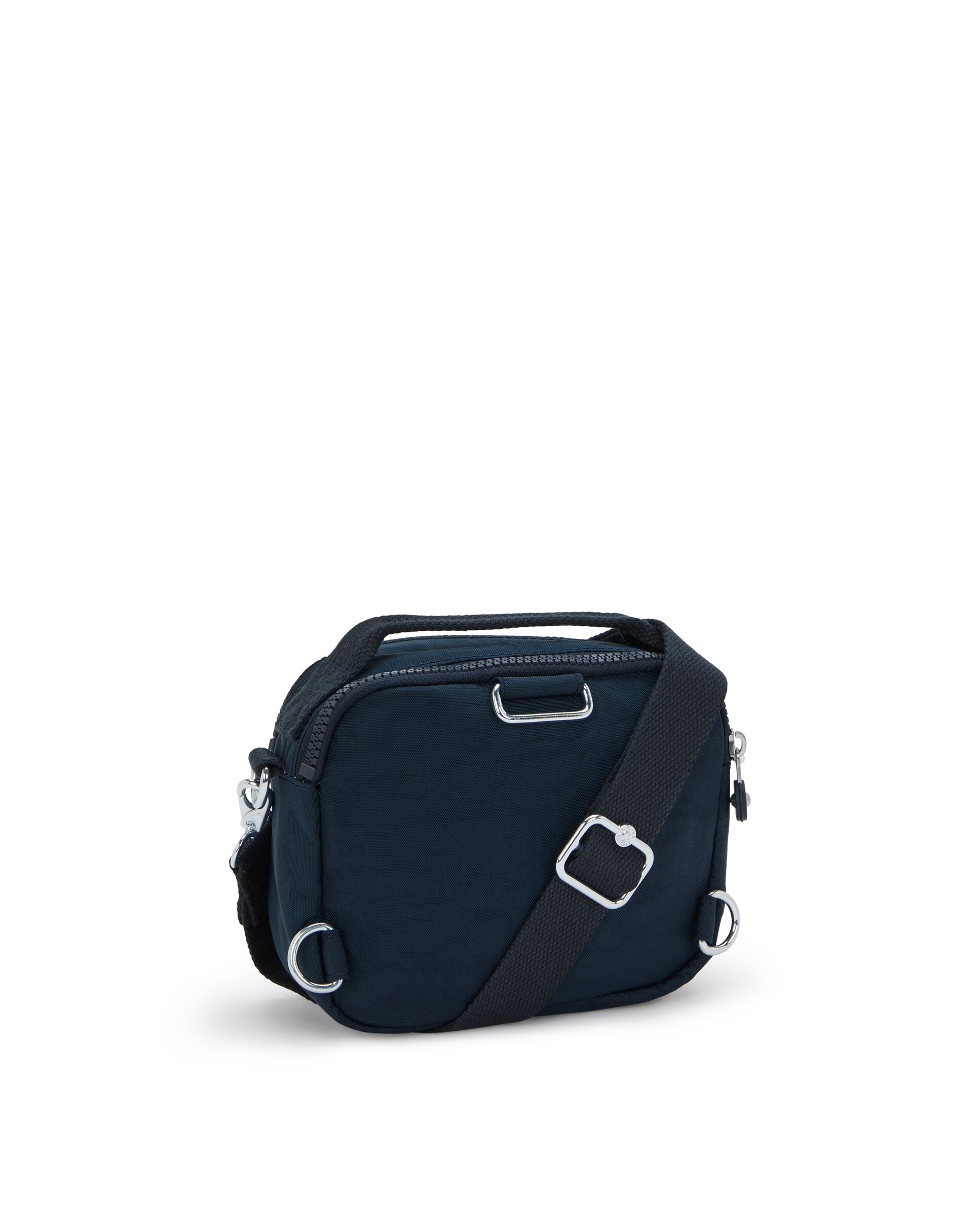Bandolera de mujer pequeña con asa de mano - Kipling - Azul marino Azul marino-3
