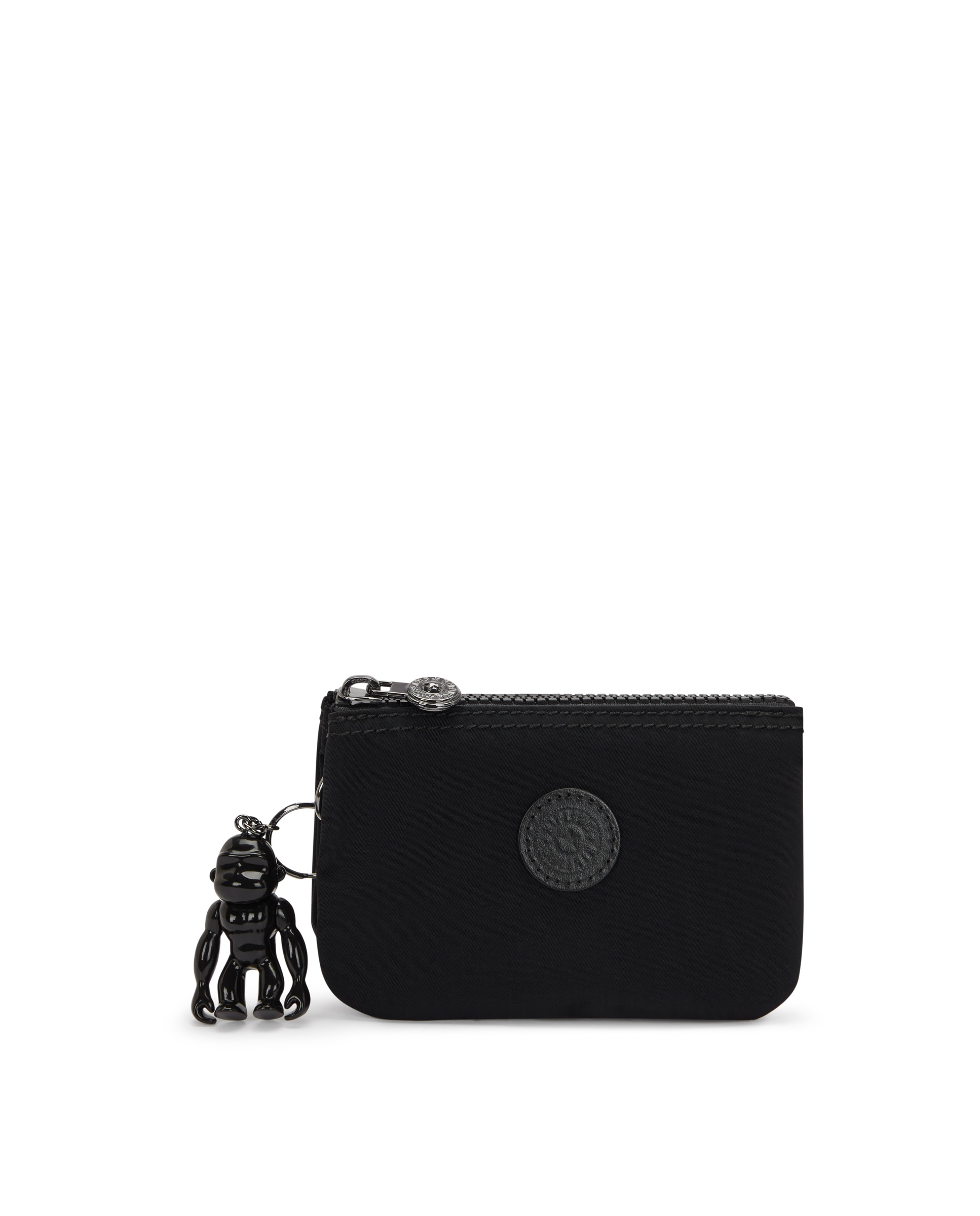 Monedero pequeño con llavero - Kipling - Negro mate Negro mate-1