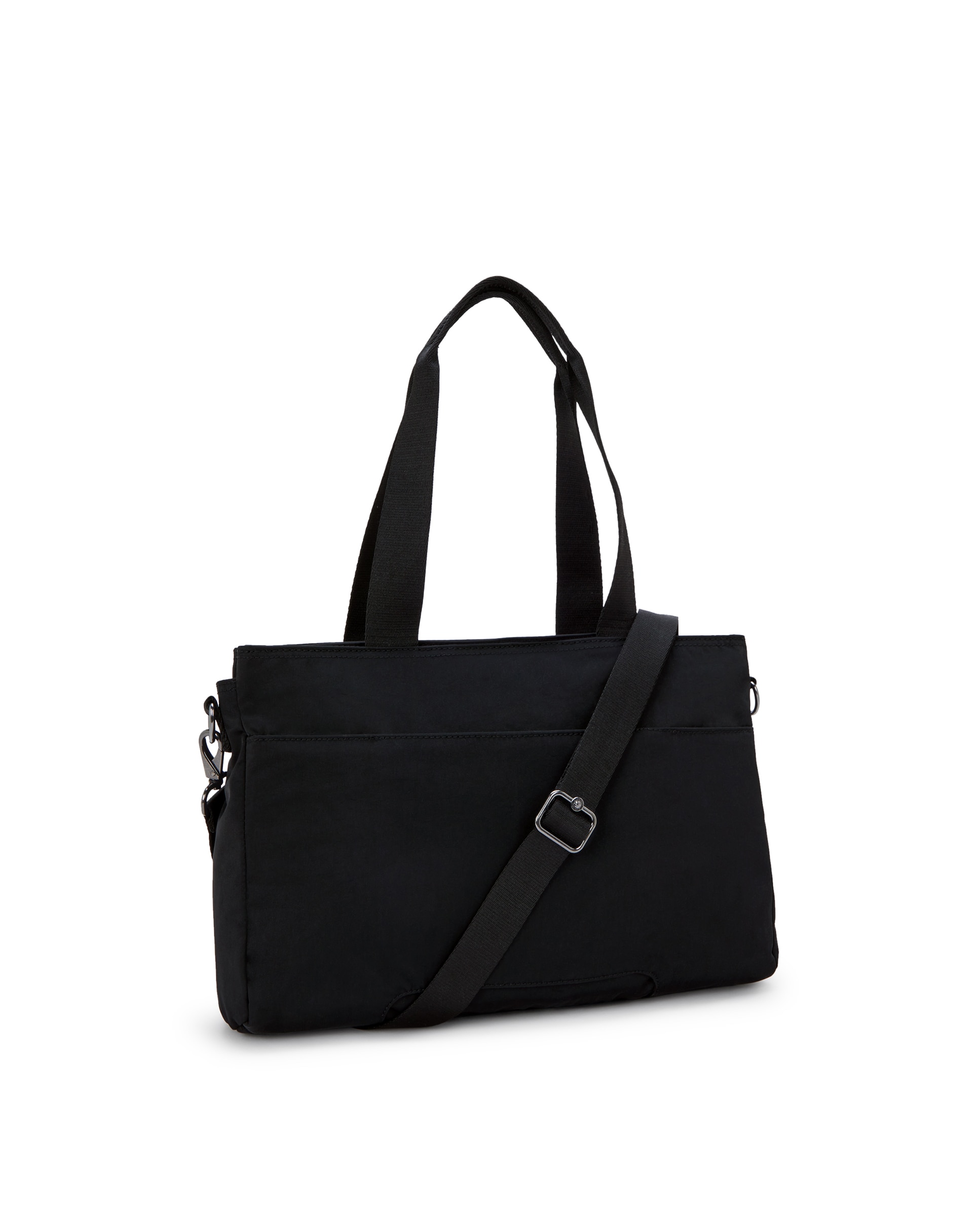 Portadocumentos pequeño con cremallera y protección para portátil - Kipling - Negro Negro-4