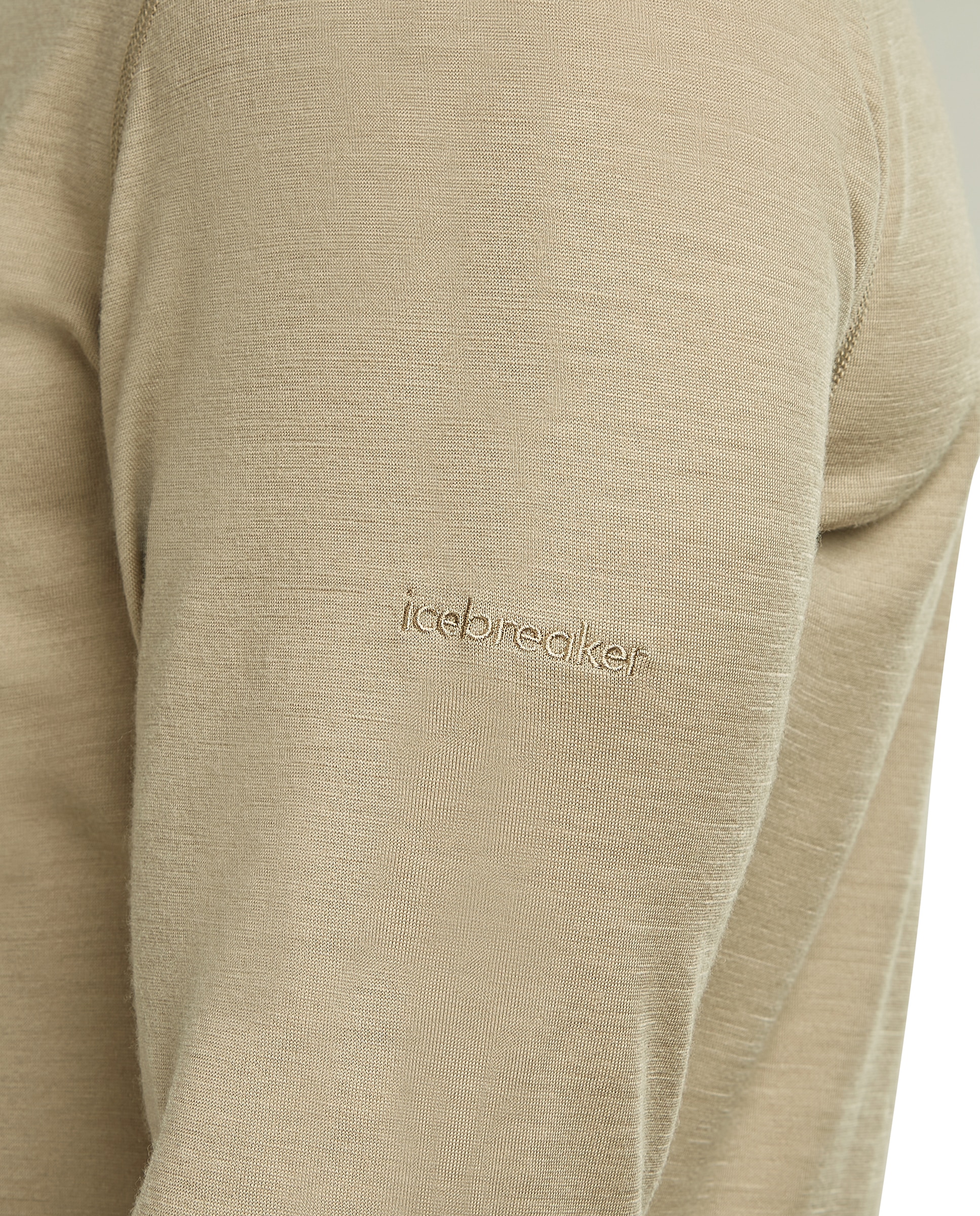 Camiseta outdoor calida Hombre Oasis Icebreaker - Beige Beige-4