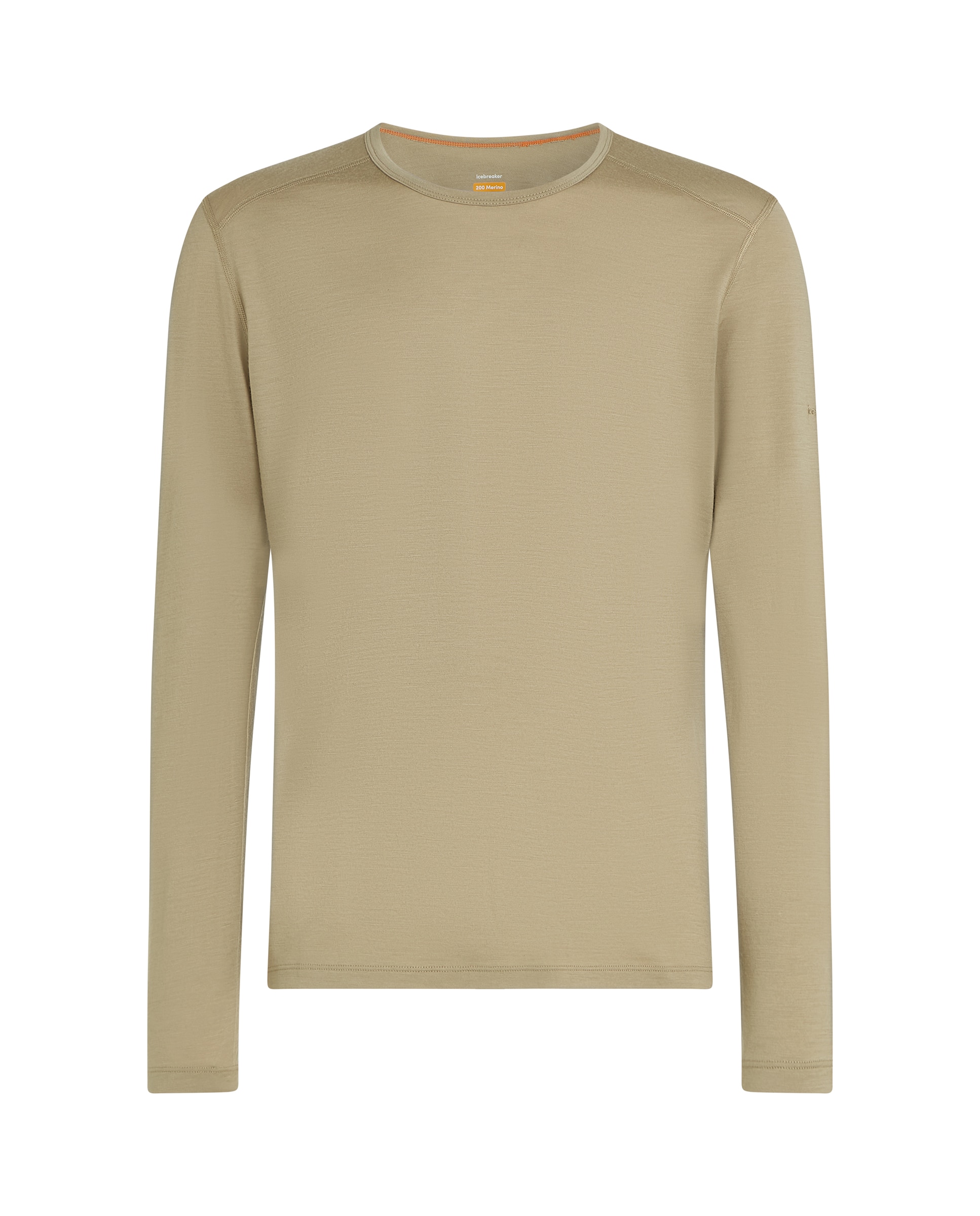 Camiseta outdoor calida Hombre Oasis Icebreaker - Beige Beige-5
