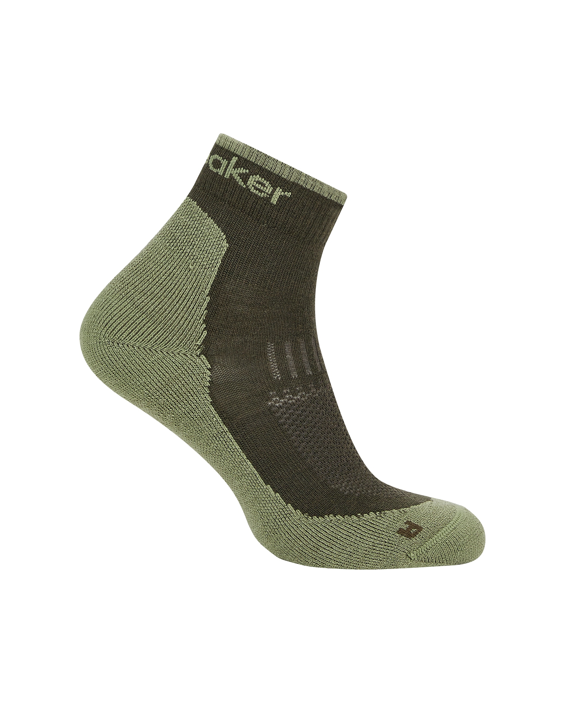 Imagen 2 de Calcetin Outdoor Hombre Merino light Mini Icebreaker - Verde Oliva Verde Oliva