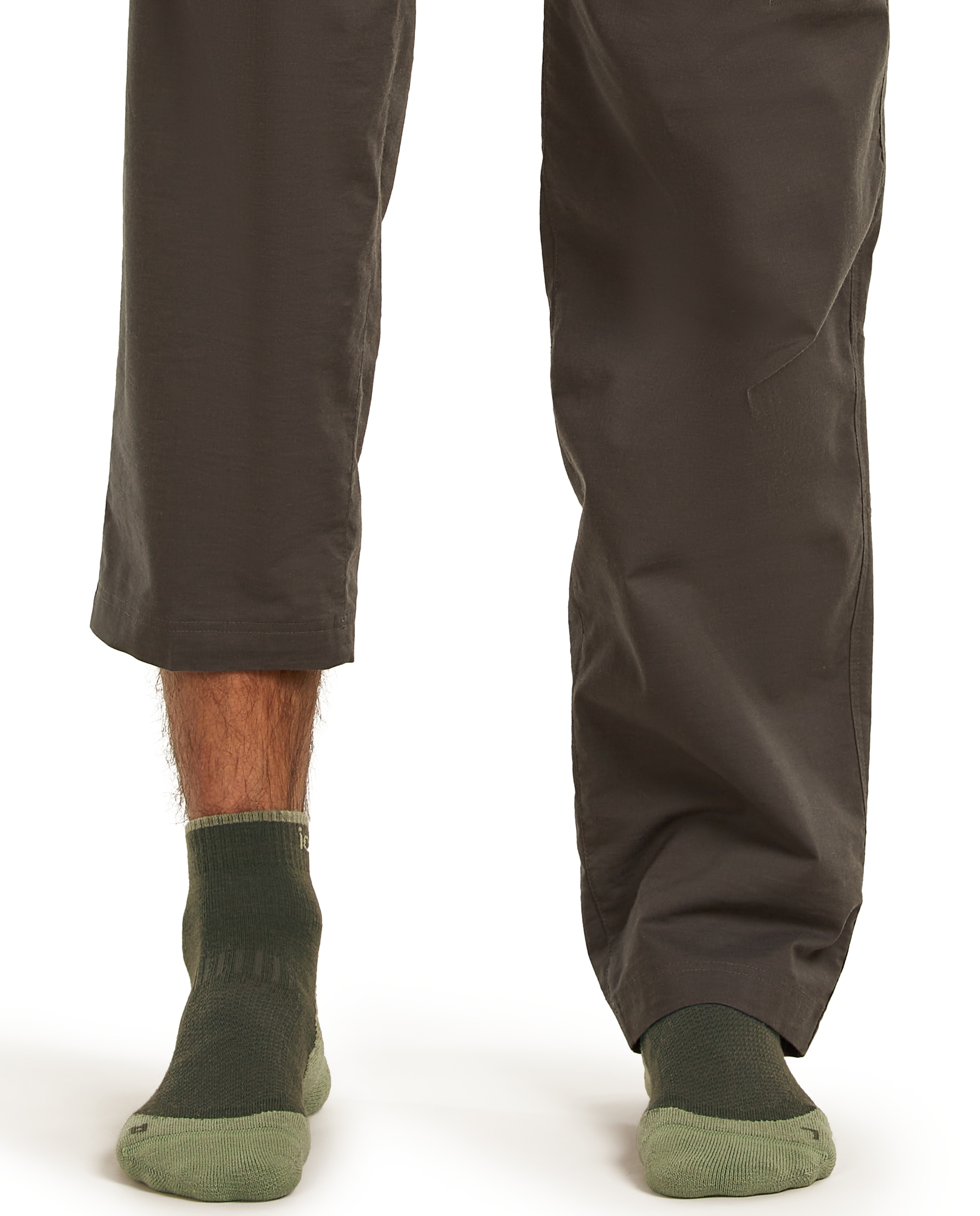 Imagen 3 de Calcetin Outdoor Hombre Merino light Mini Icebreaker - Verde Oliva Verde Oliva