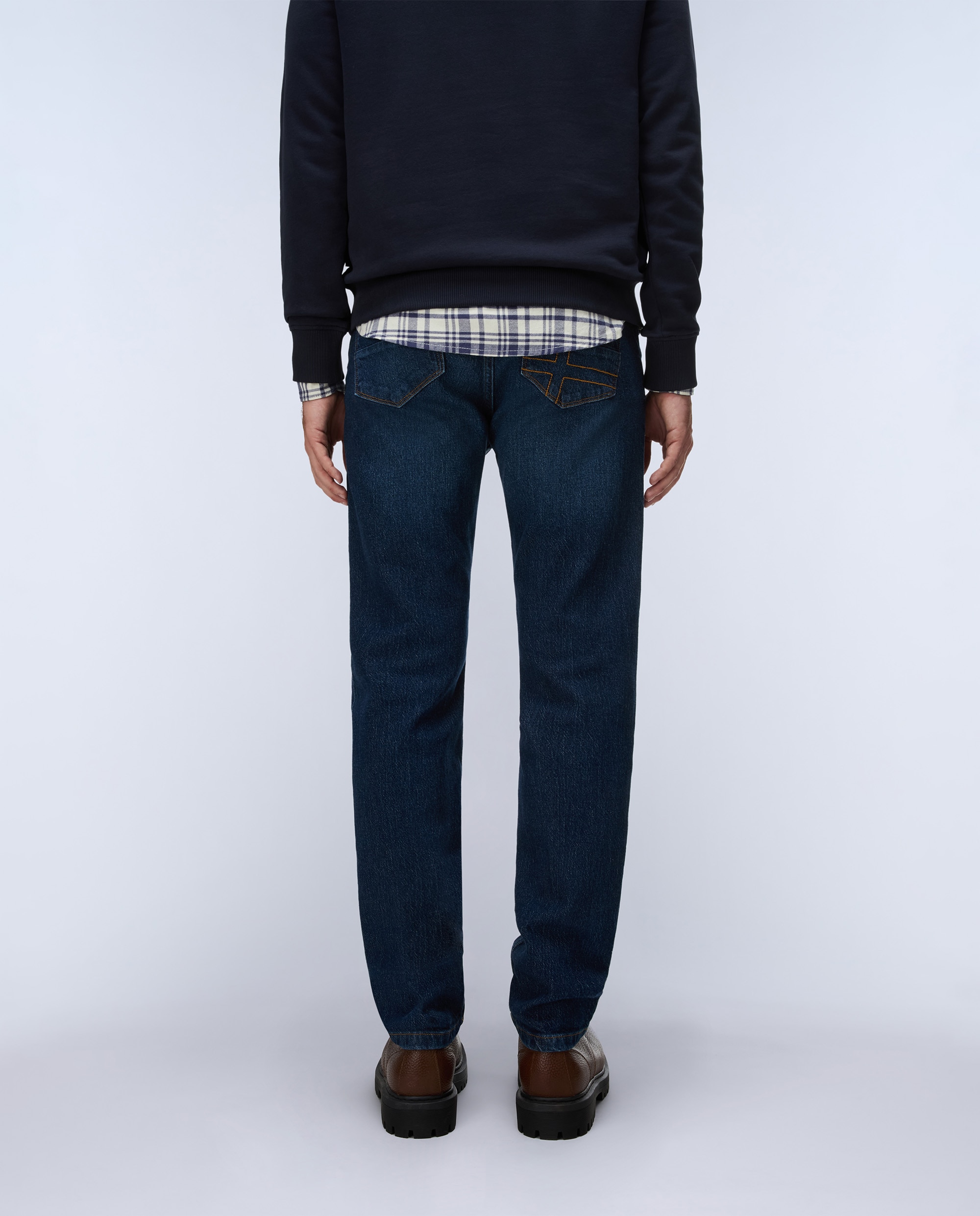 Imagen 3 de Vaquero kiene de hombre regular azul claro - Napapijri - Azul denim Azul denim