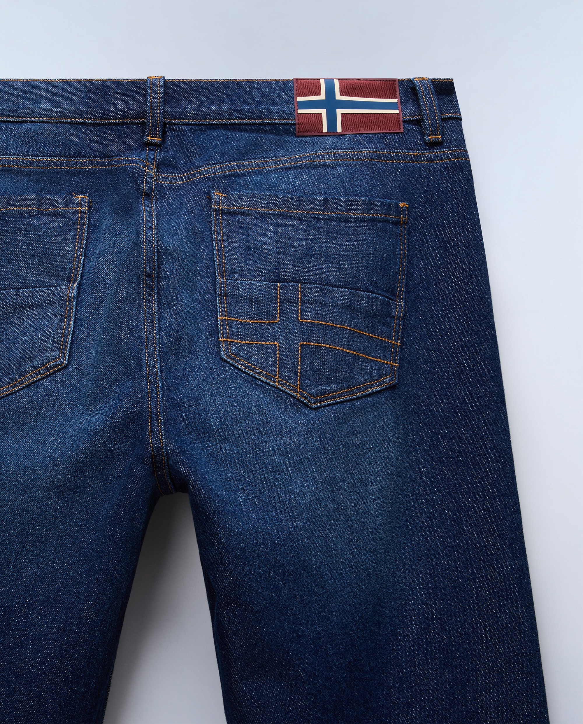 Imagen 5 de Vaquero kiene de hombre regular azul claro - Napapijri - Azul denim Azul denim