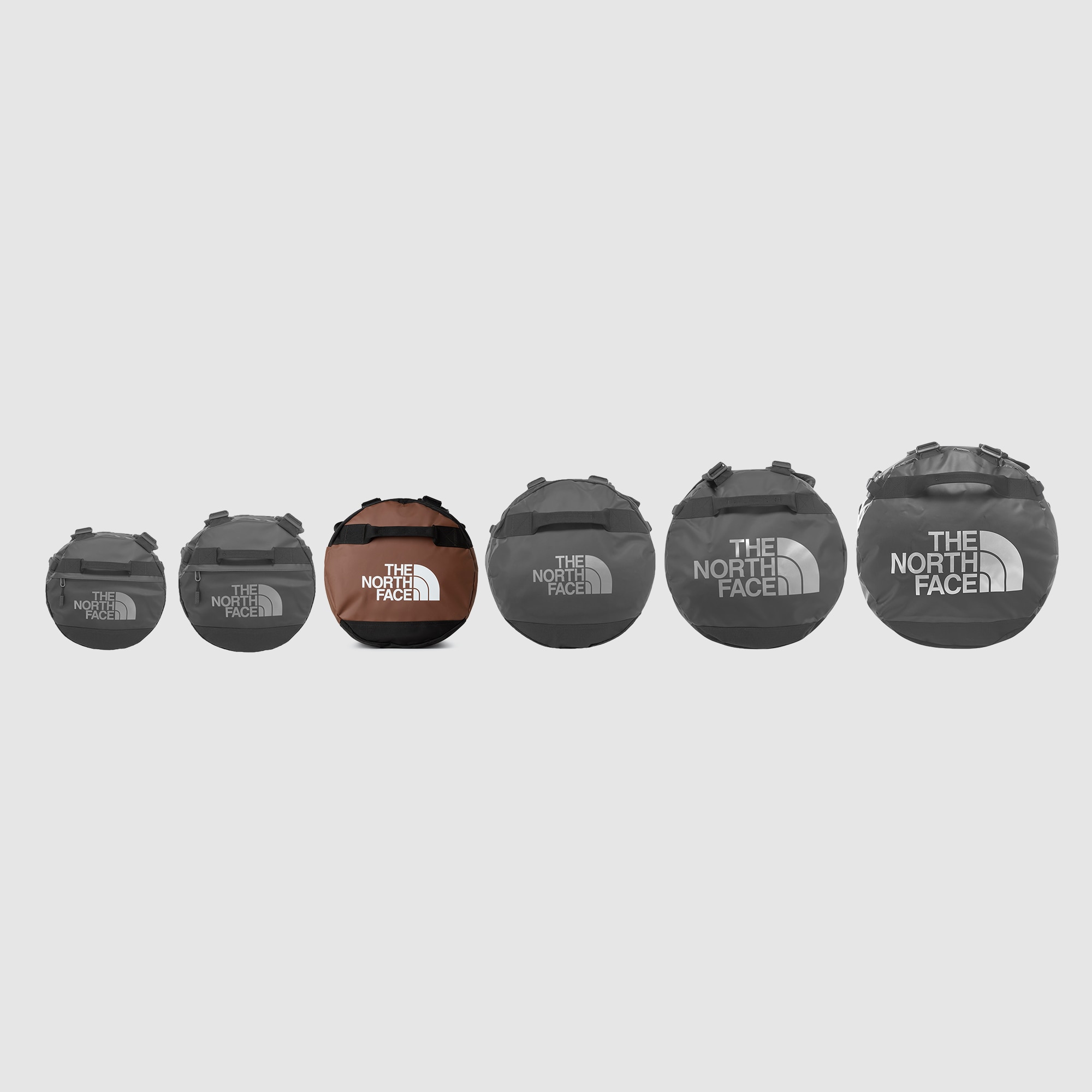 Bolsa de deporte unisex Base Camp Duffel - M The North Face - Marrón Marrón-4