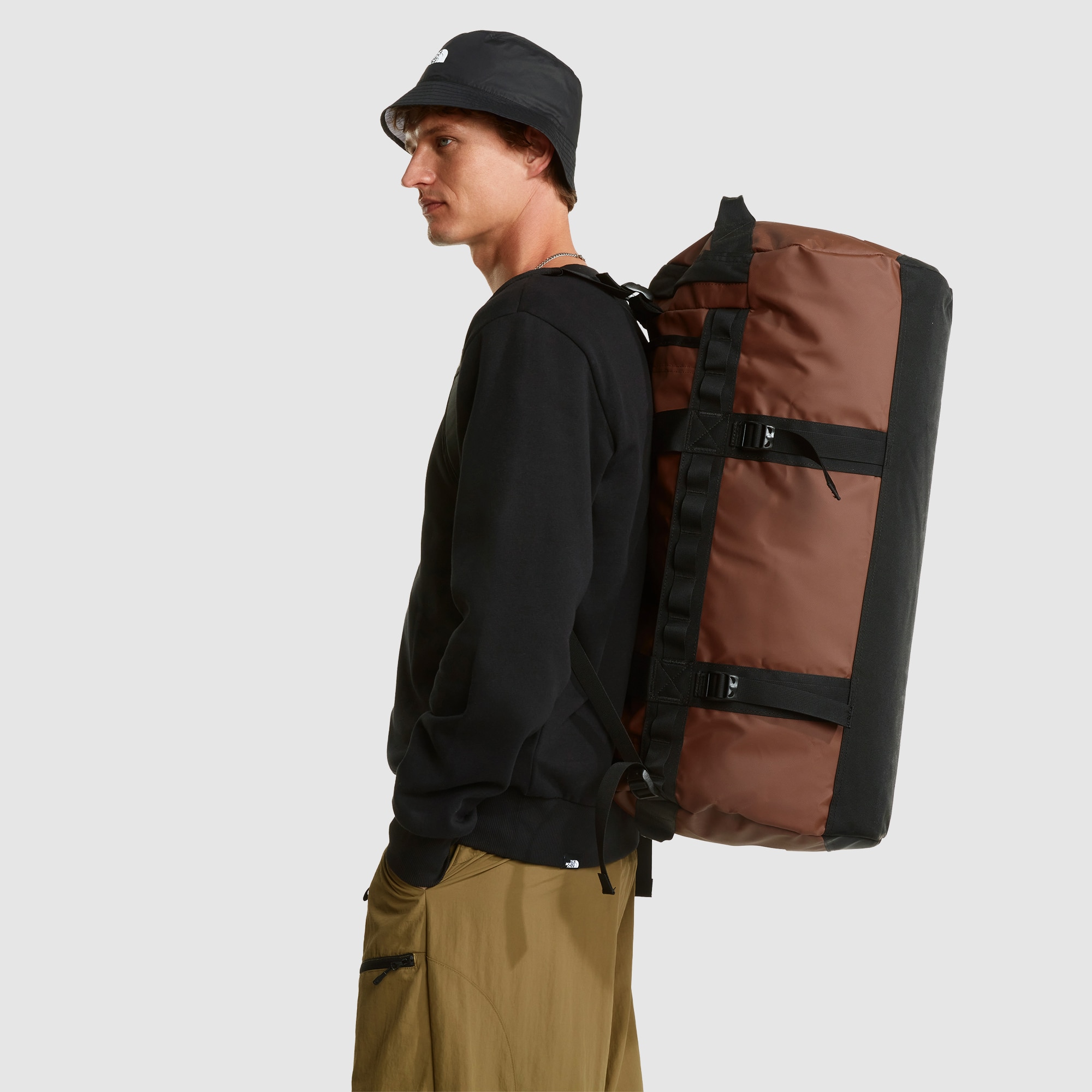 Bolsa de deporte unisex Base Camp Duffel - M The North Face - Marrón Marrón-6
