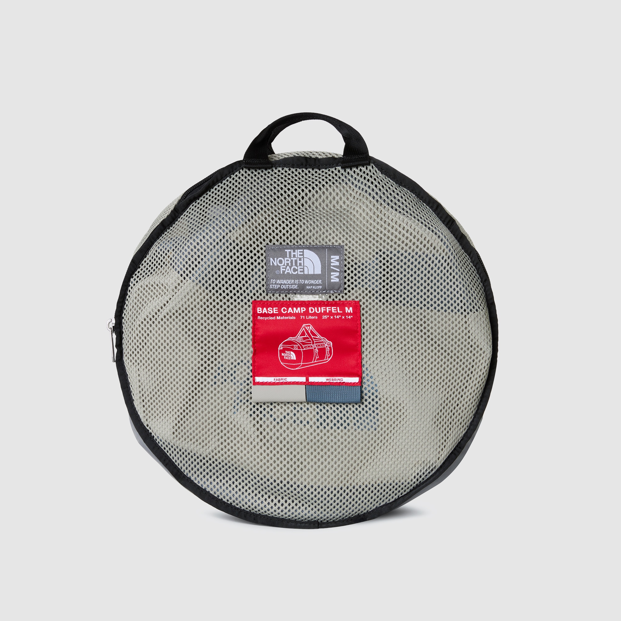Bolsa de deporte unisex Base Camp Duffel - M The North Face - Gris Gris-5