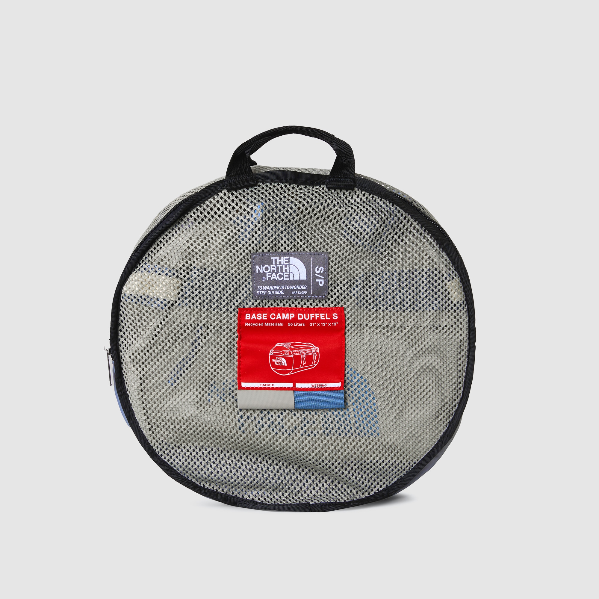Bolsa de deporte unisex Base Camp Duffel - S The North Face - Gris Gris-5