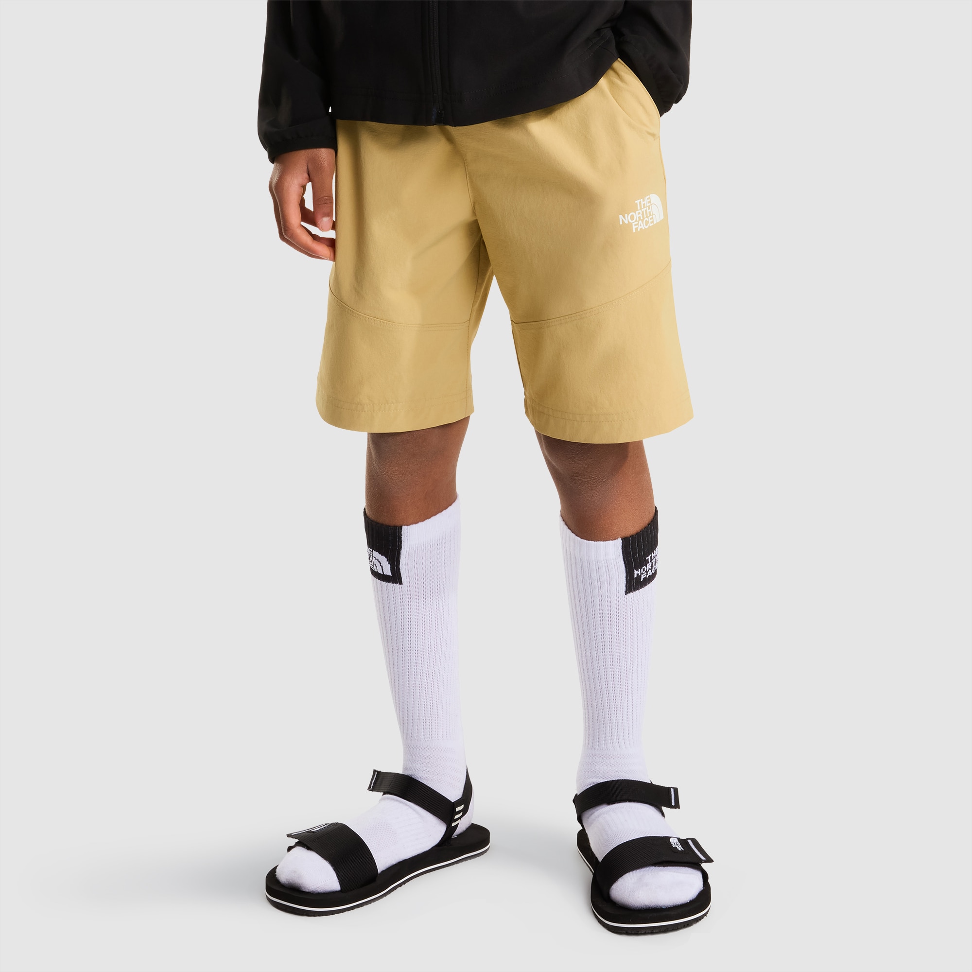 Imagen 0 de Pantalón corto y ligero de senderismo de niños The North Face Beige