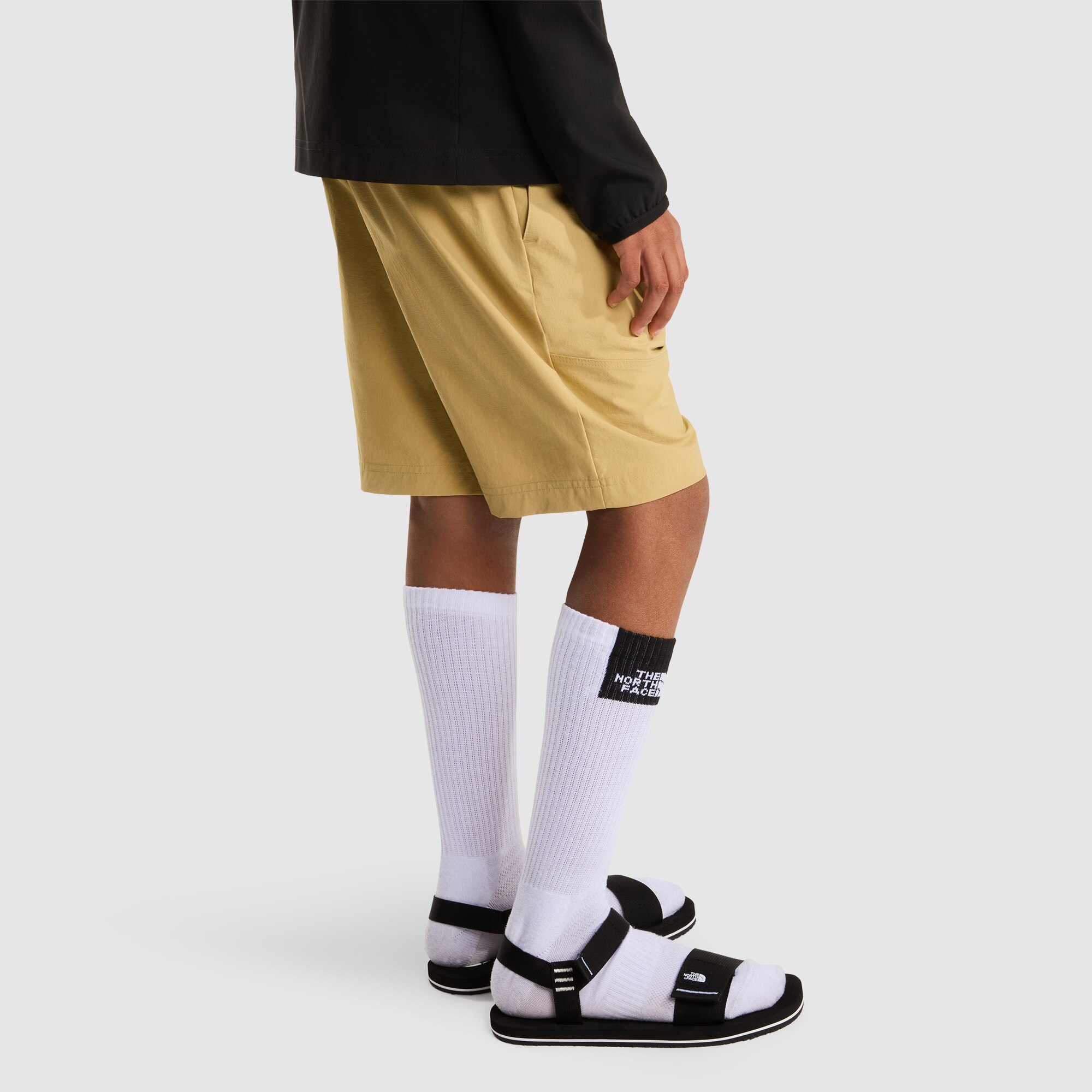 Pantalón corto y ligero de senderismo de niños The North Face - Beige Beige-3